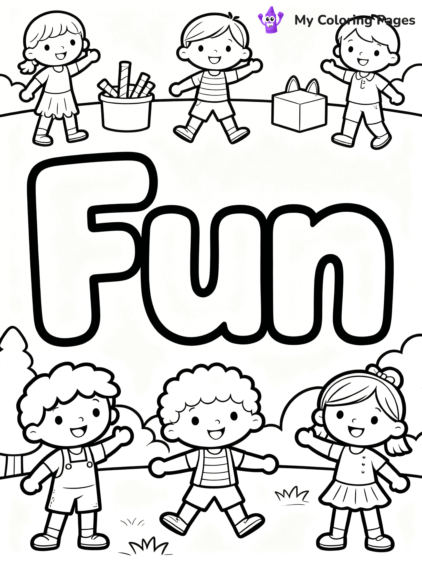 Word Coloring Pages - 15