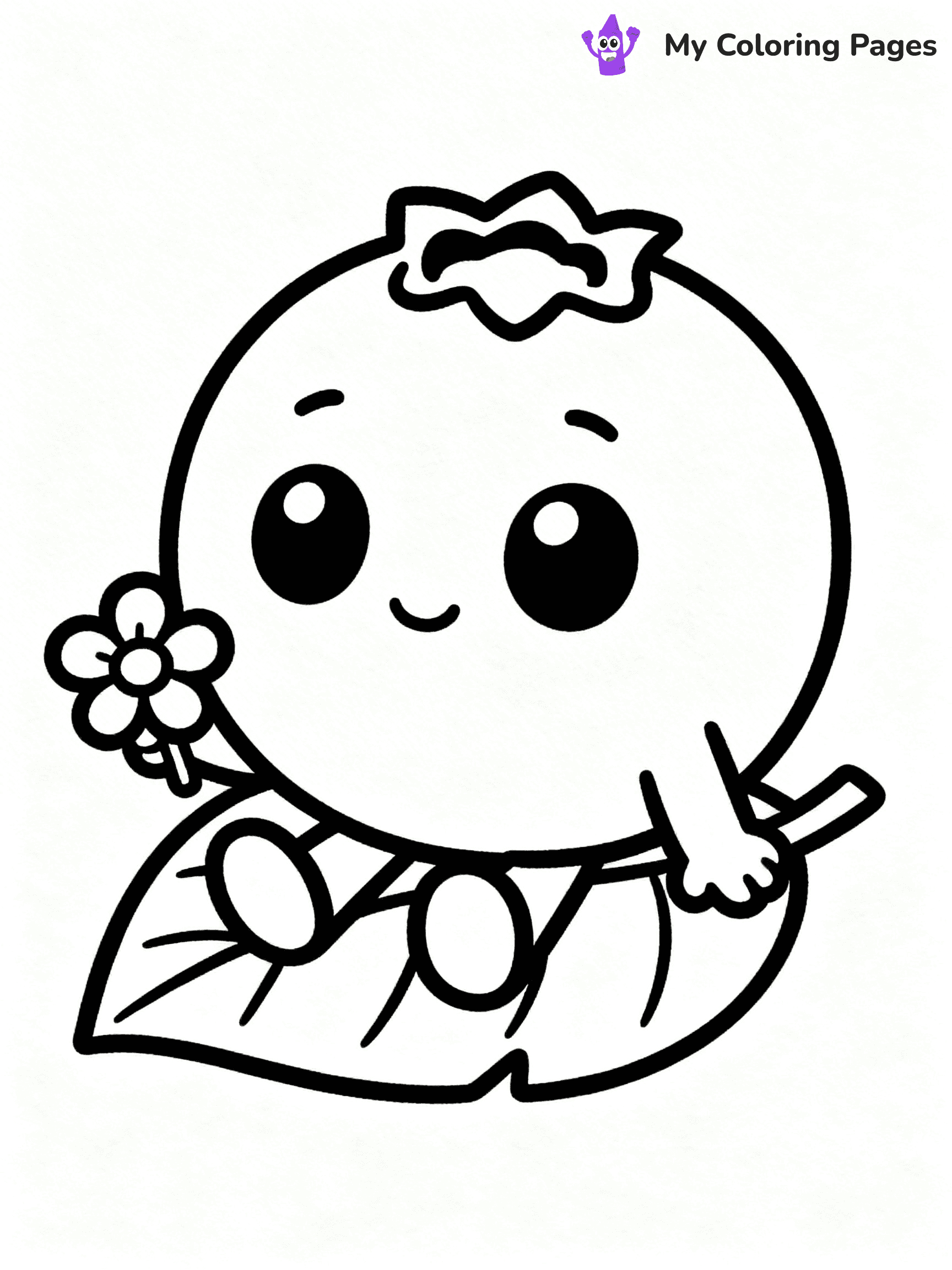 Blueberry Coloring Pages - 31