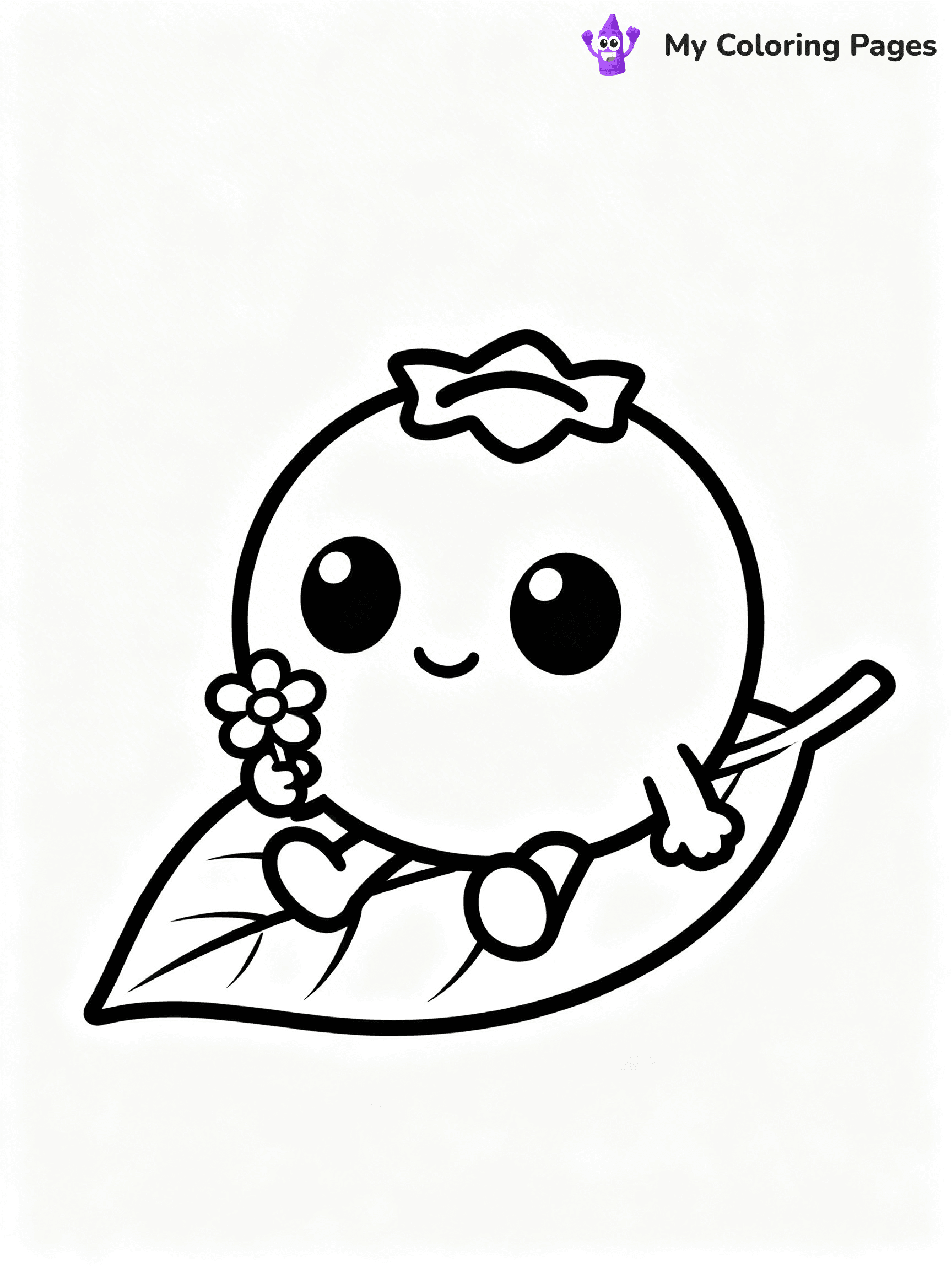 Blueberry Coloring Pages - 28