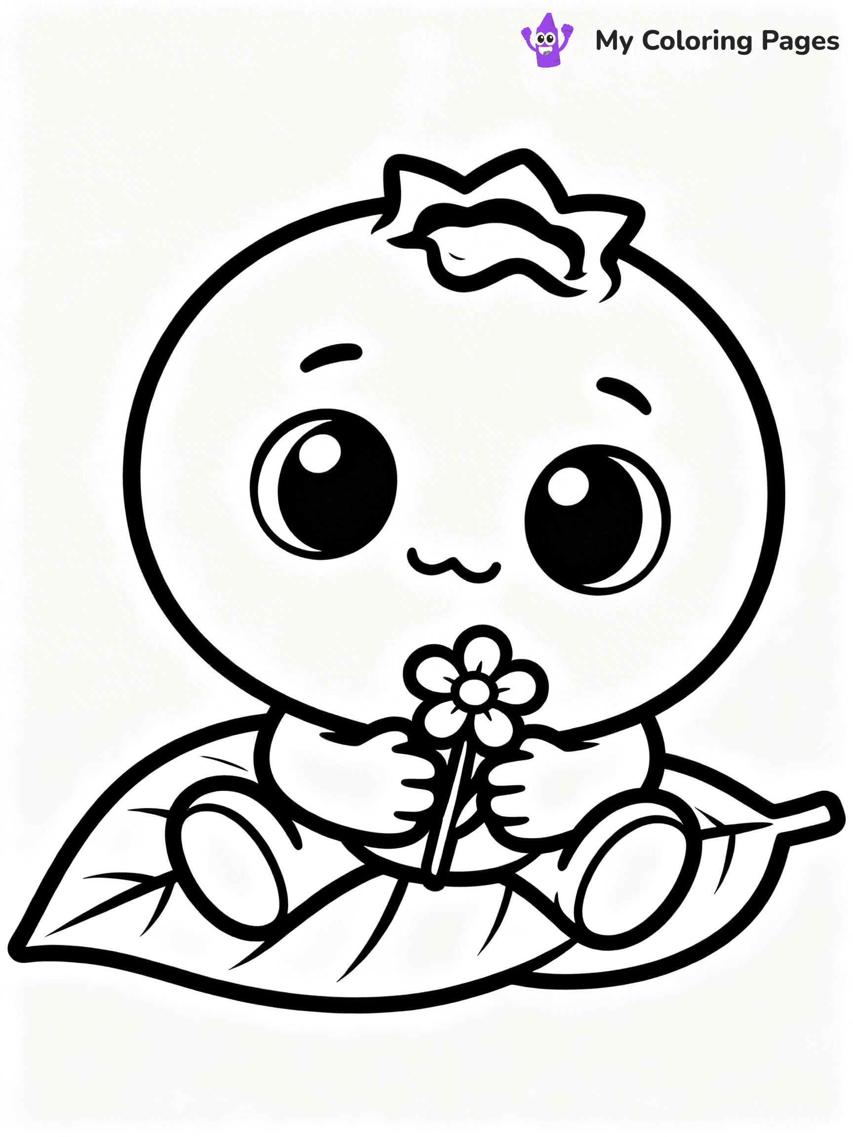 Blueberry Coloring Pages - 27