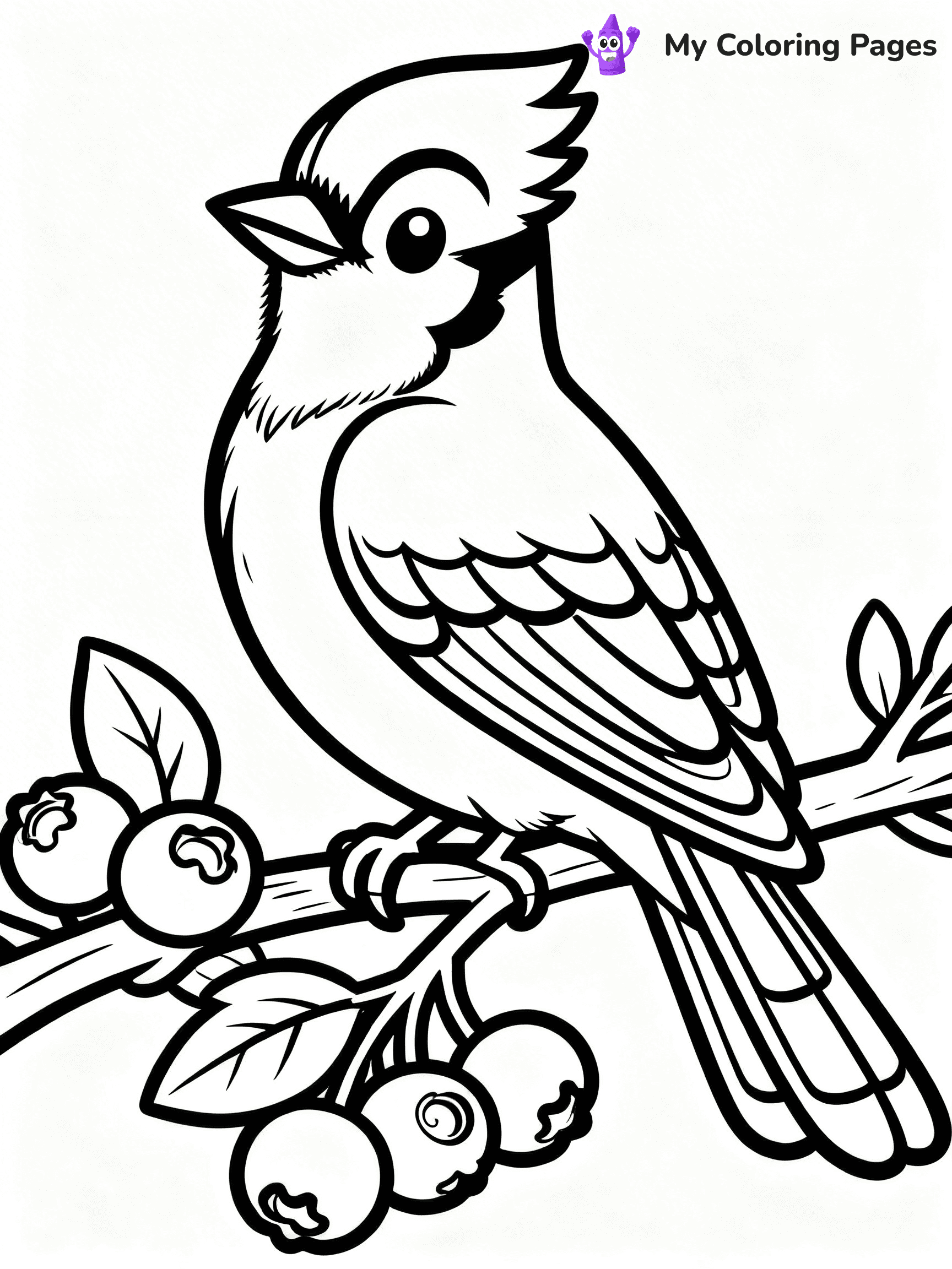Blueberry Coloring Pages - 18