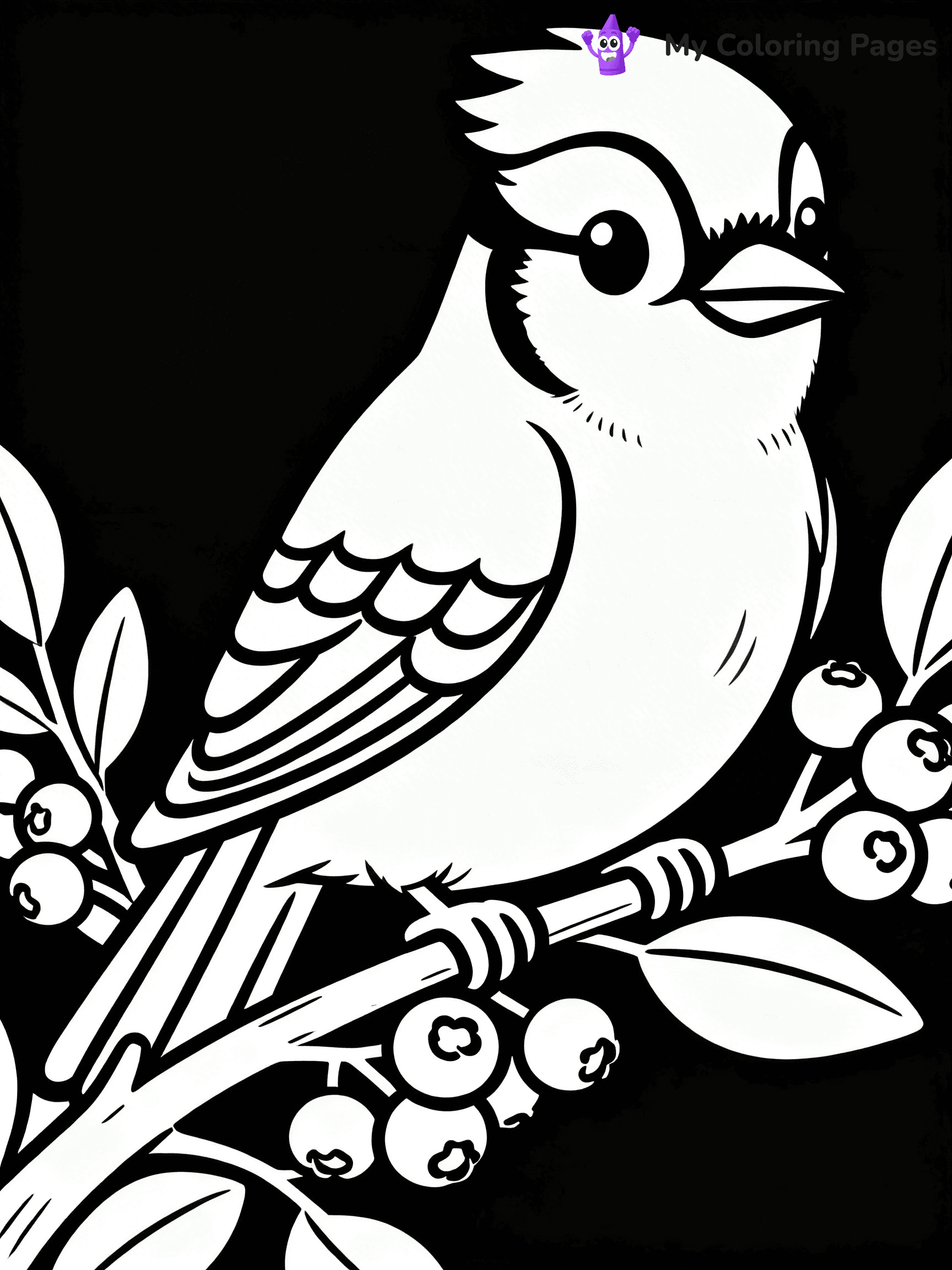 Blueberry Coloring Pages - 17