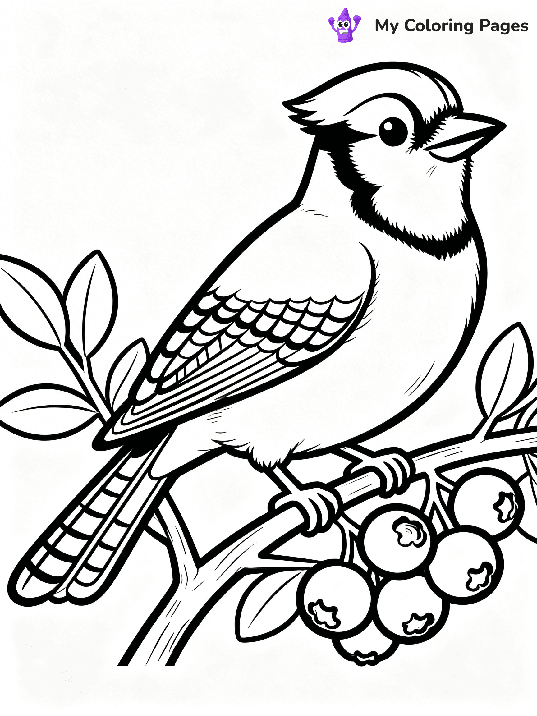 Blueberry Coloring Pages - 13