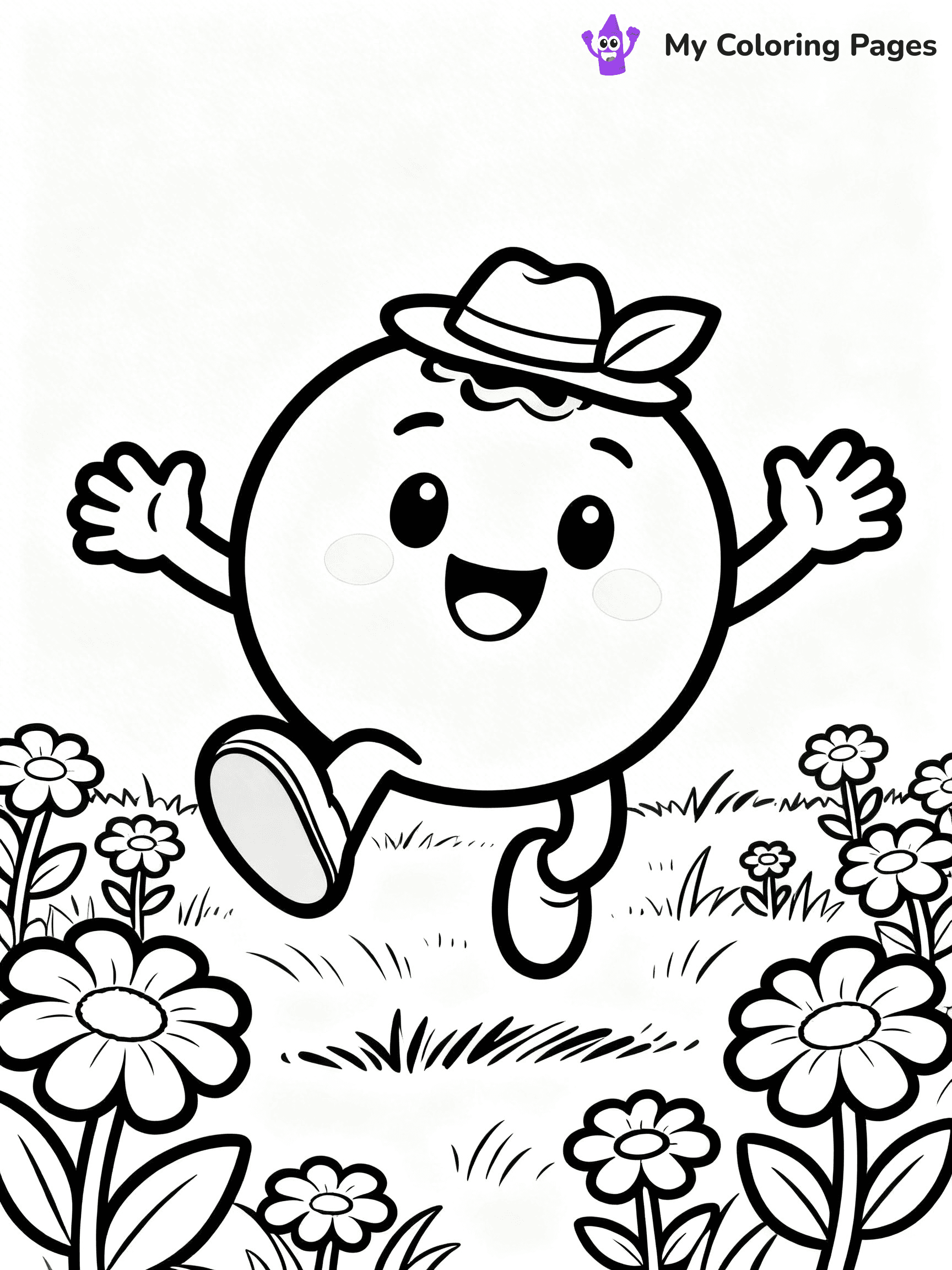 Blueberry Coloring Pages - 8