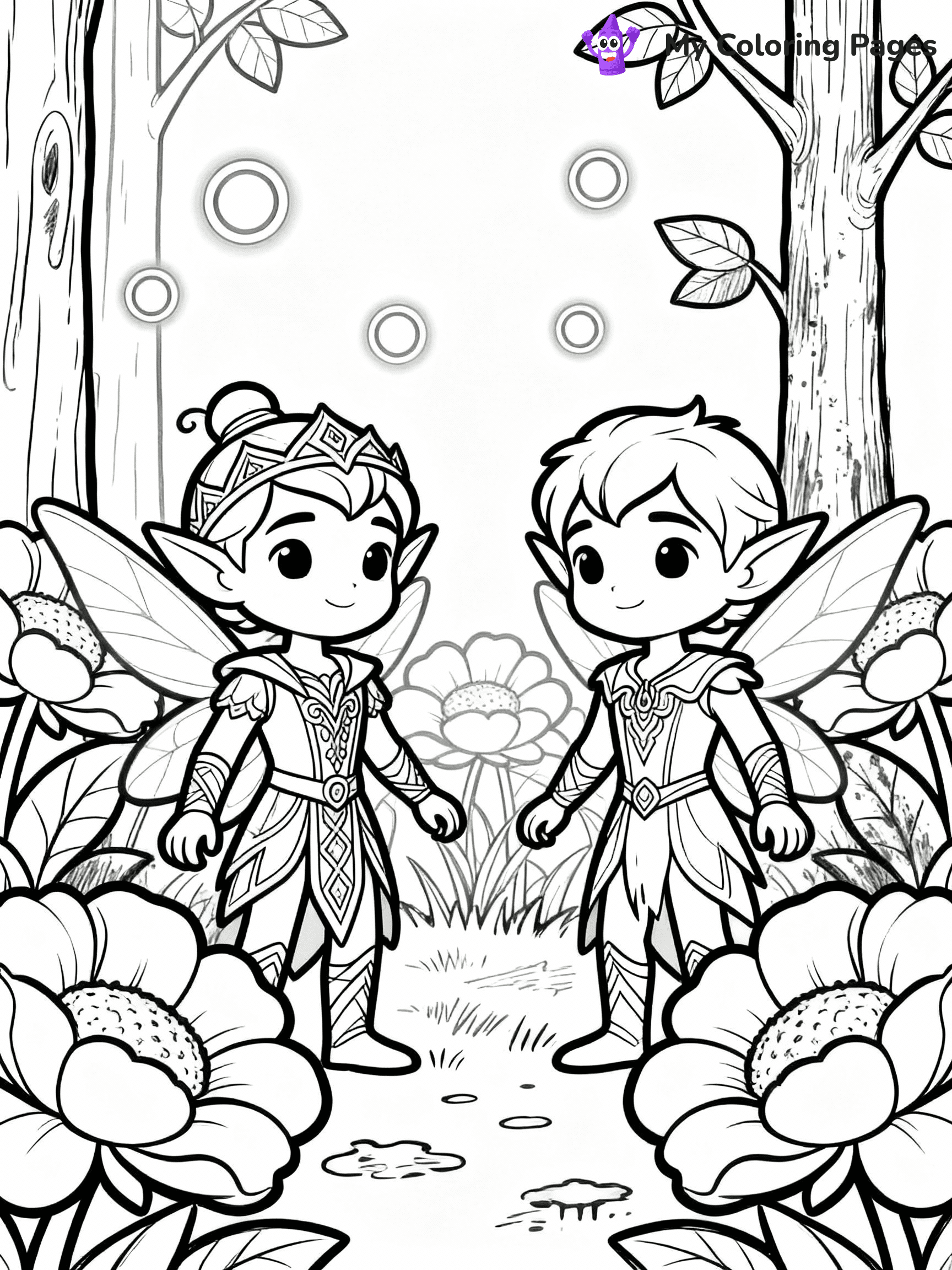 Fantasy Coloring Pages - 28