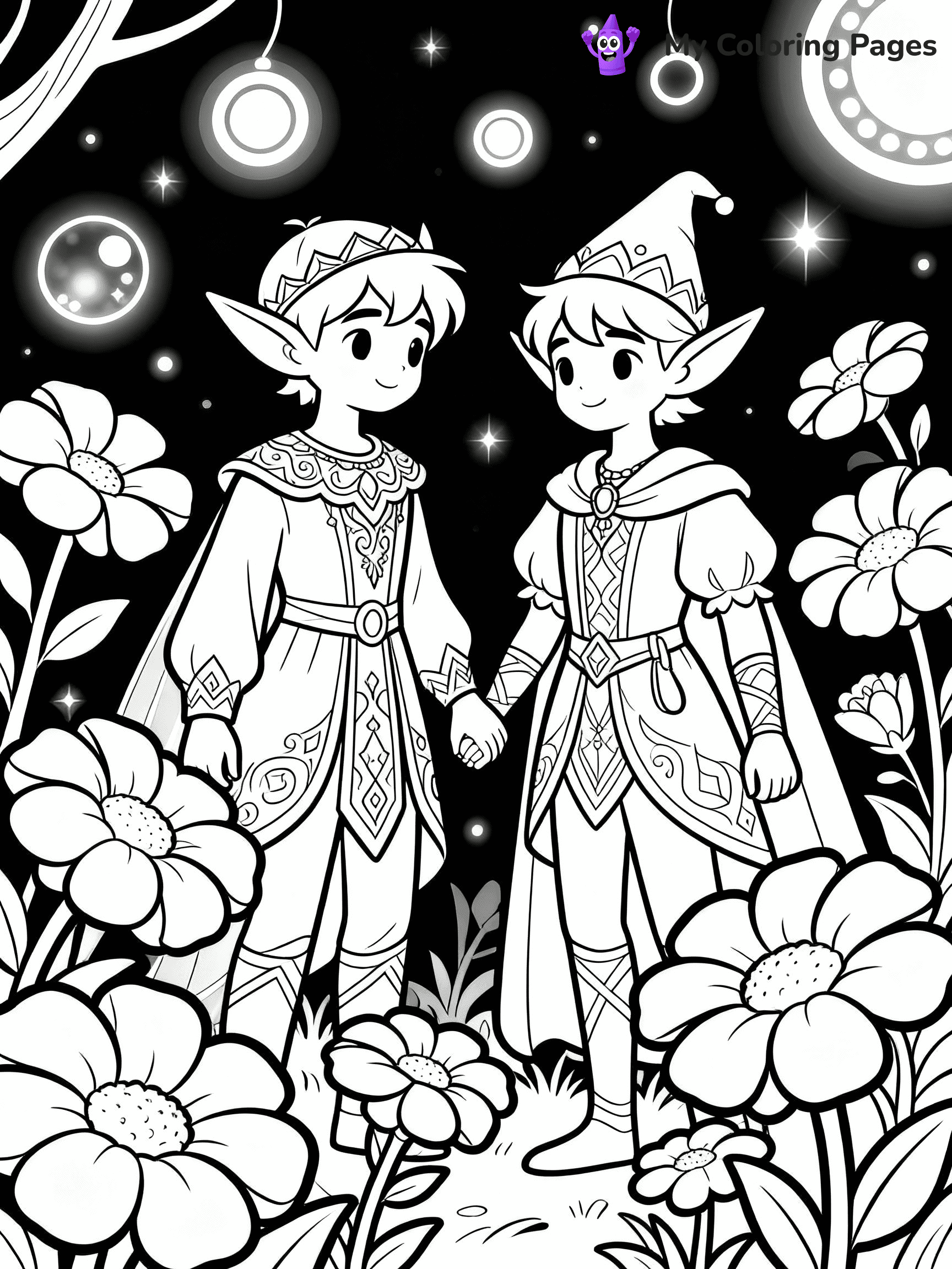 Fantasy Coloring Pages - 25