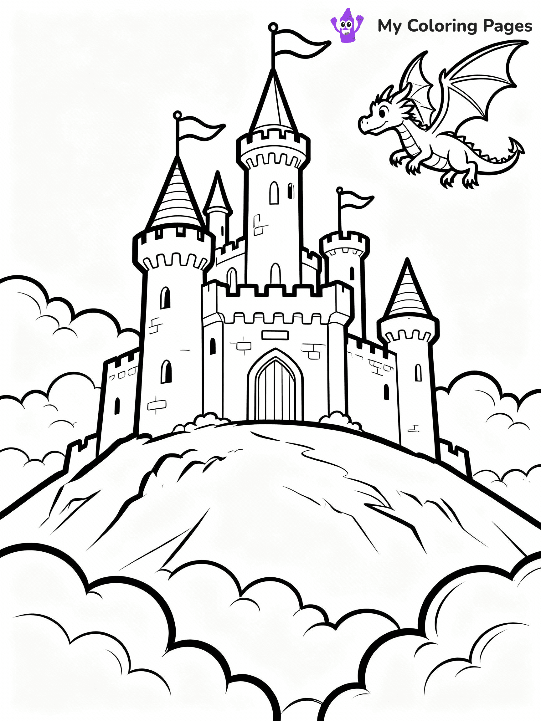 Fantasy Coloring Pages - 19