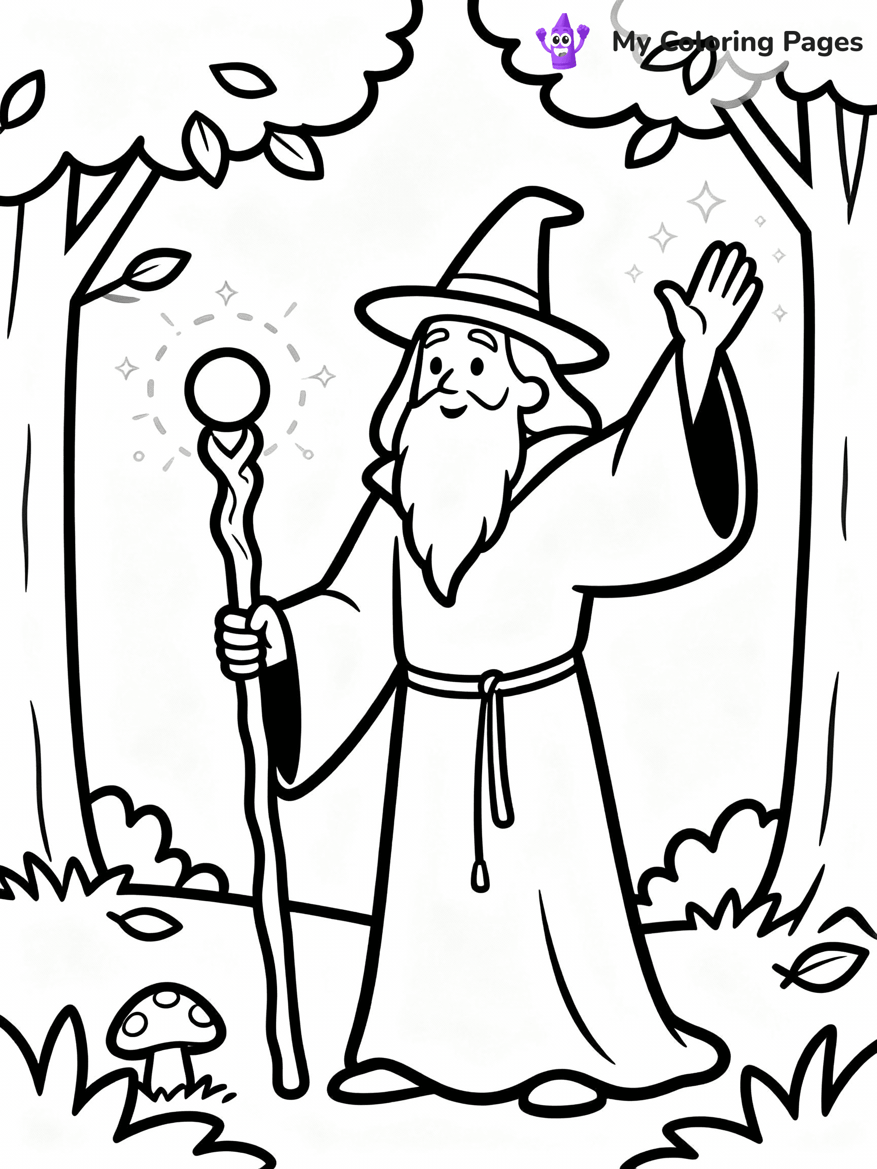 Fantasy Coloring Pages - 11
