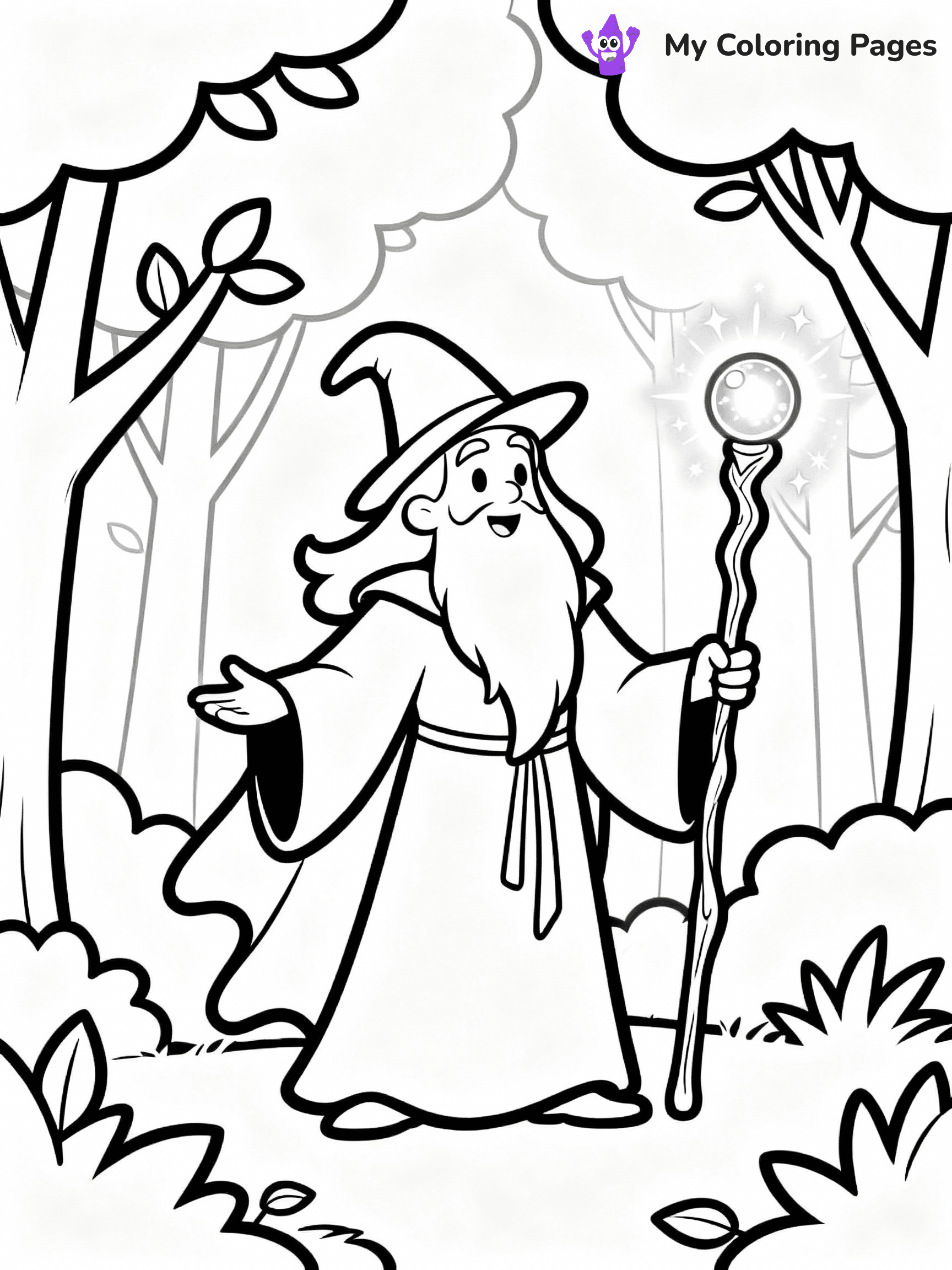 Fantasy Coloring Pages - 10