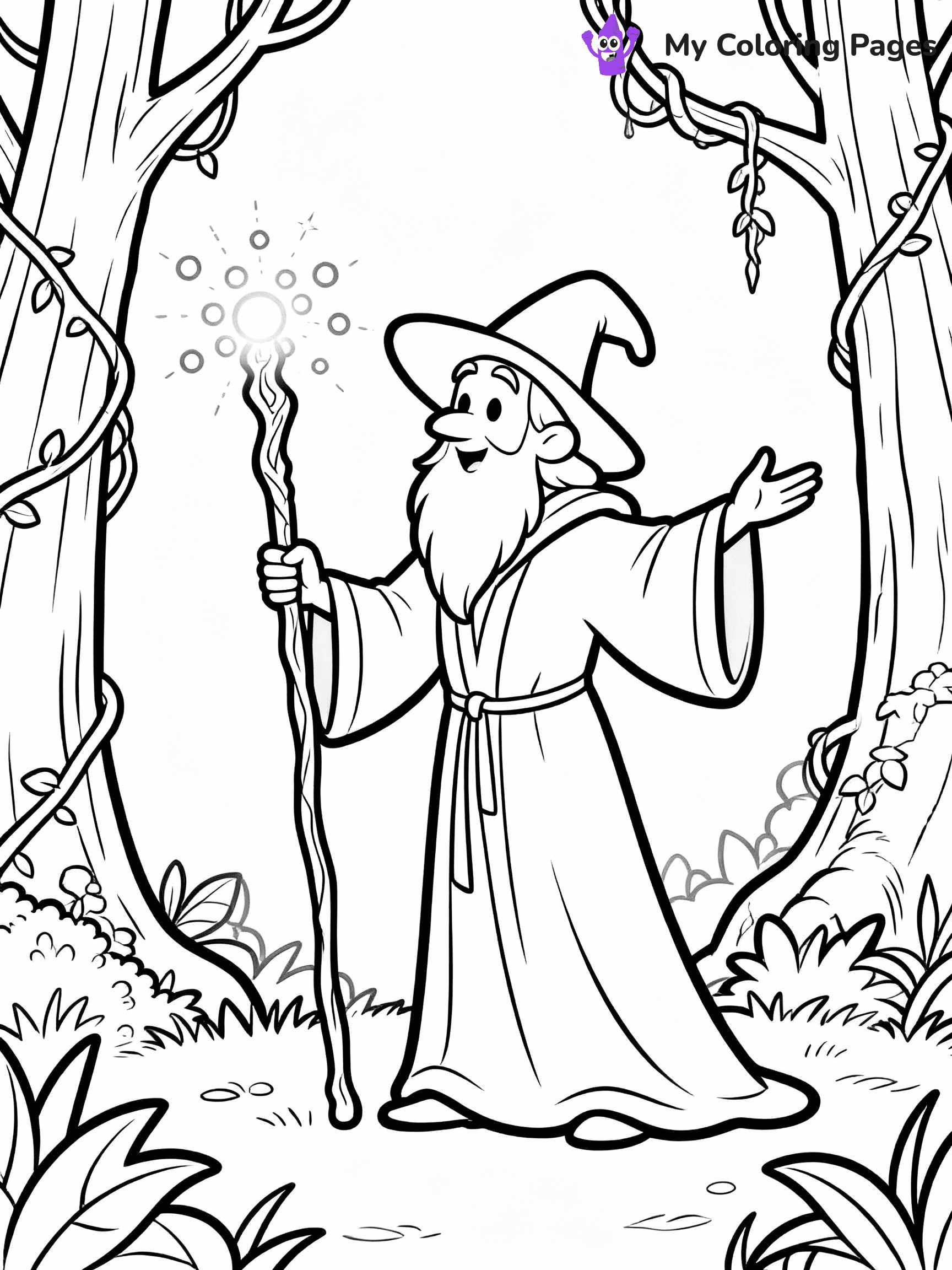 Fantasy Coloring Pages - 9