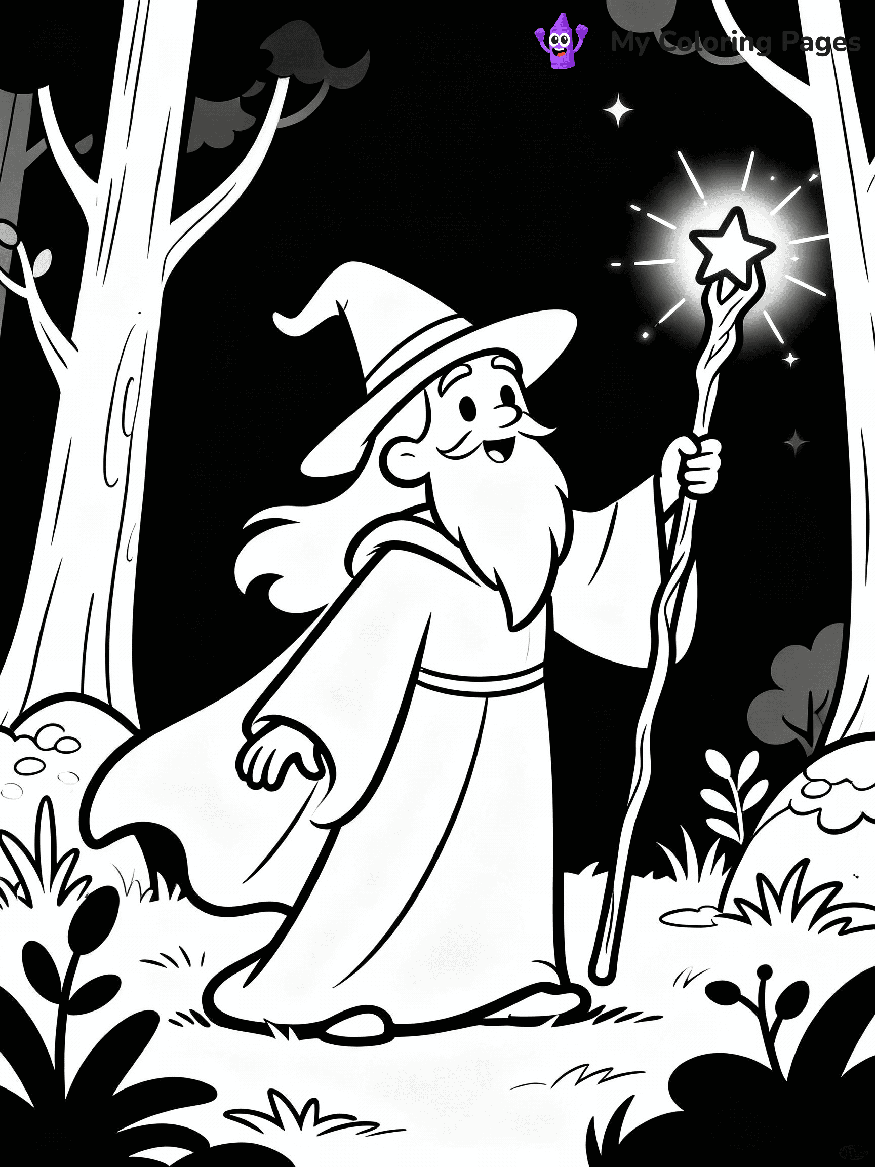 Fantasy Coloring Pages - 8