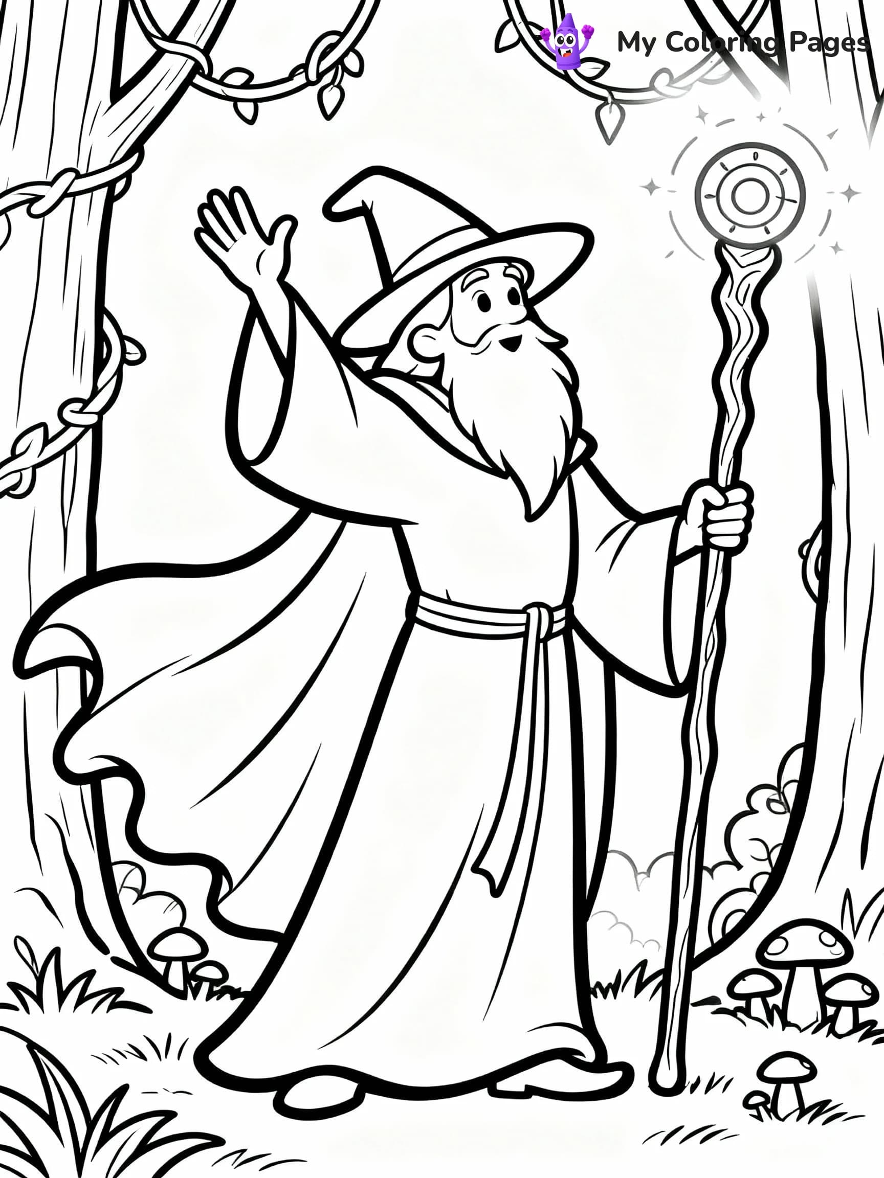 Fantasy Coloring Pages - 7