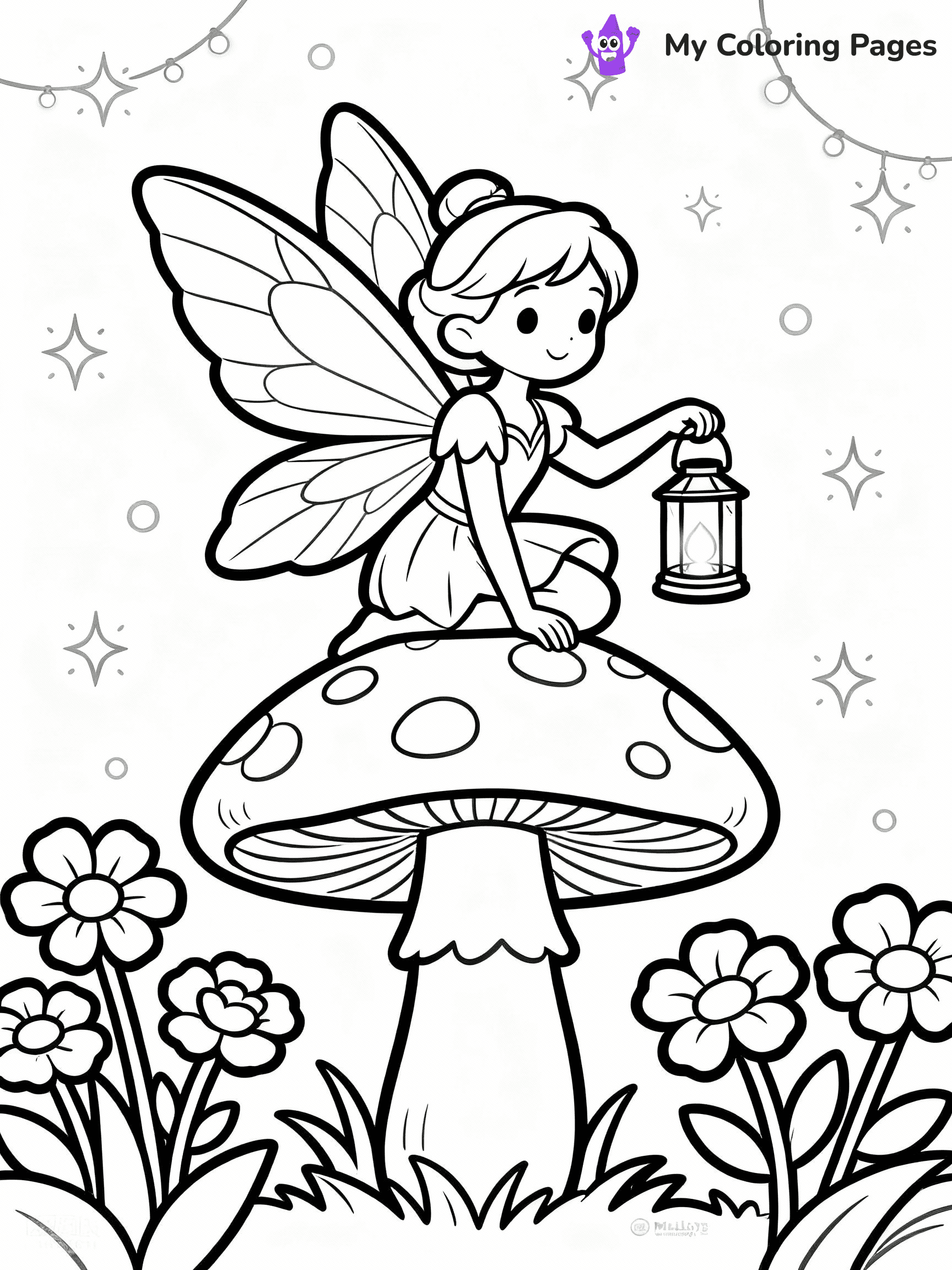 Fantasy Coloring Pages - 2
