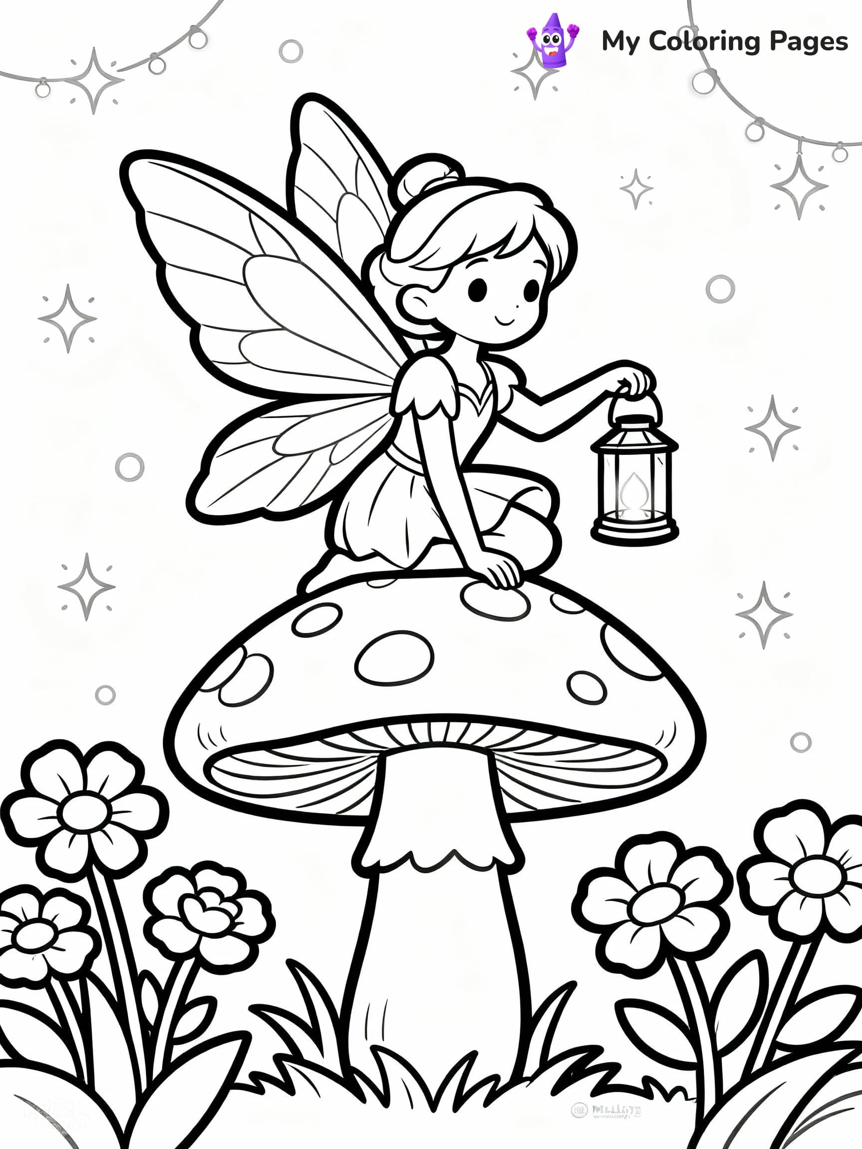 Fantasy Coloring Pages - 2