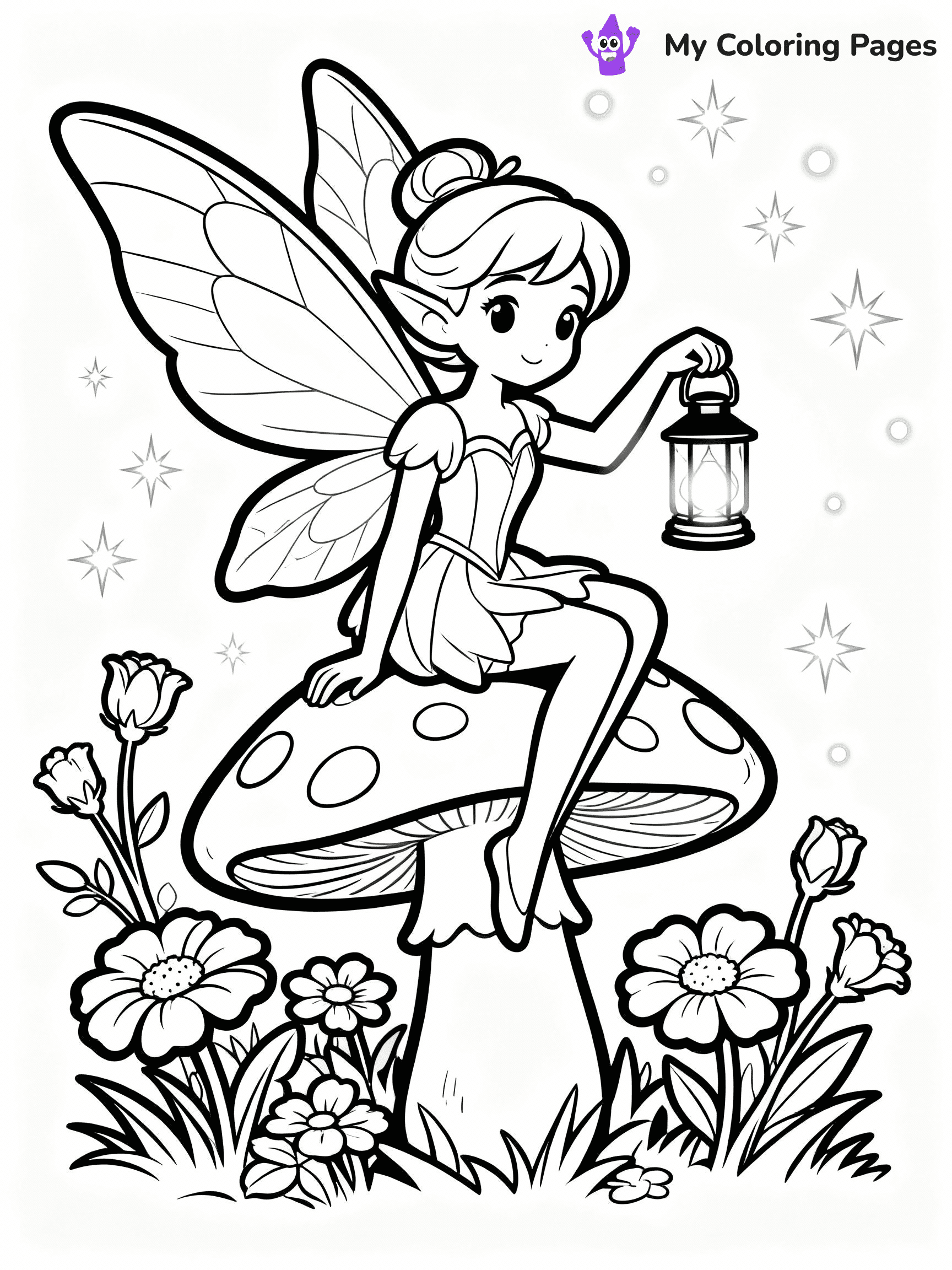 Fantasy Coloring Pages - 1