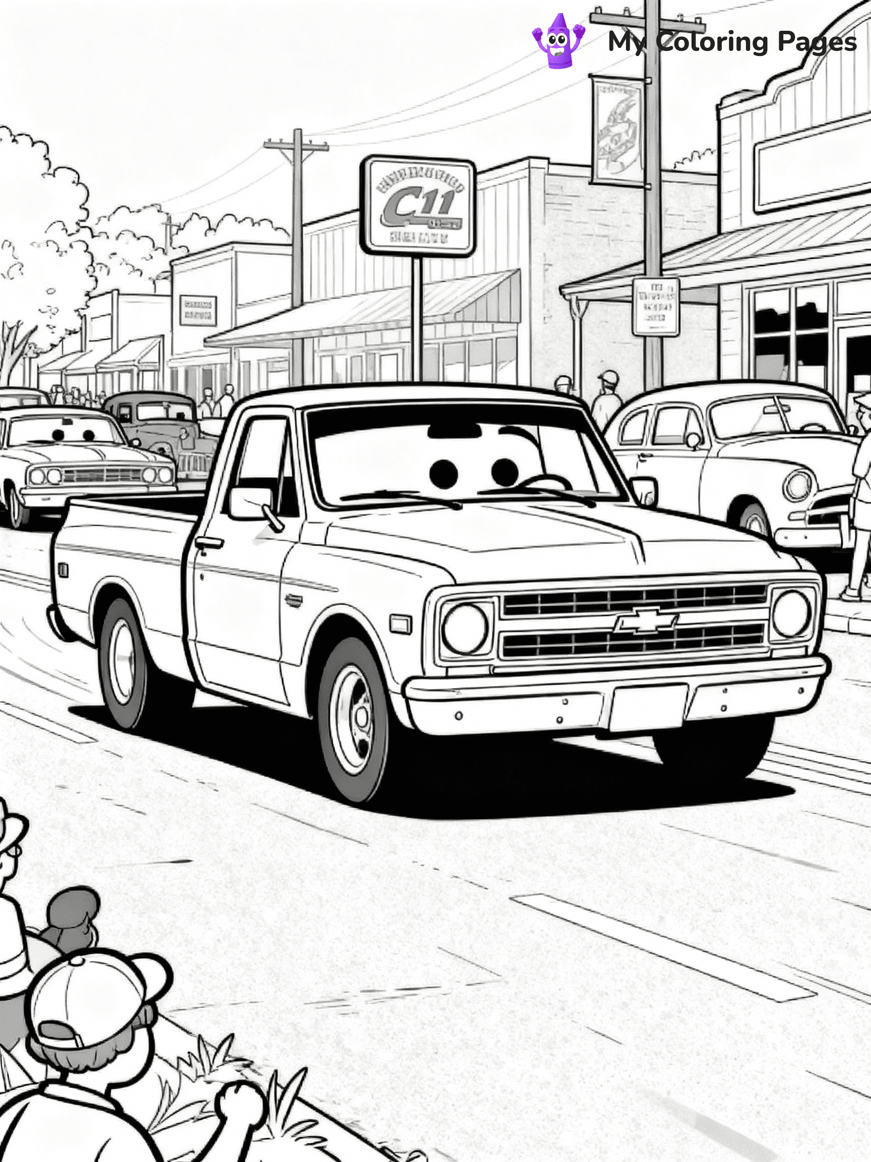 Chevy Truck Coloring Pages - 9