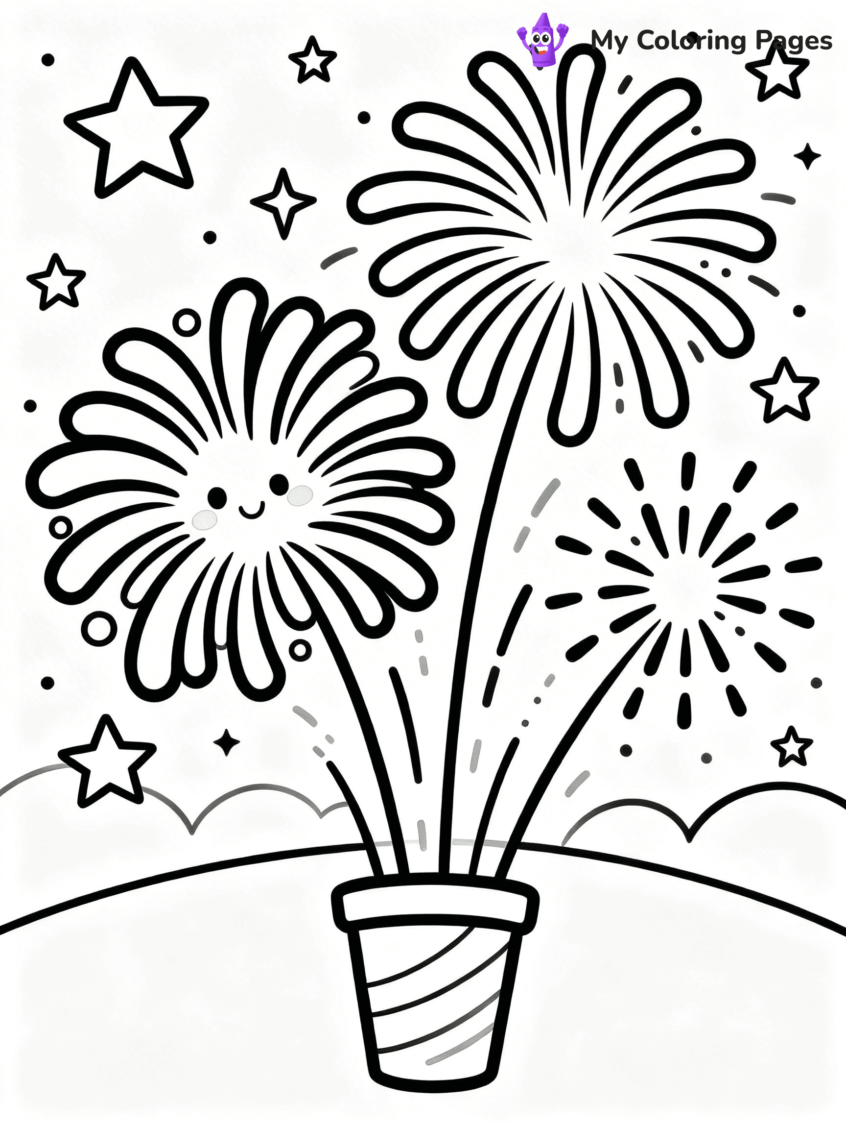 Flame Coloring Pages - 45