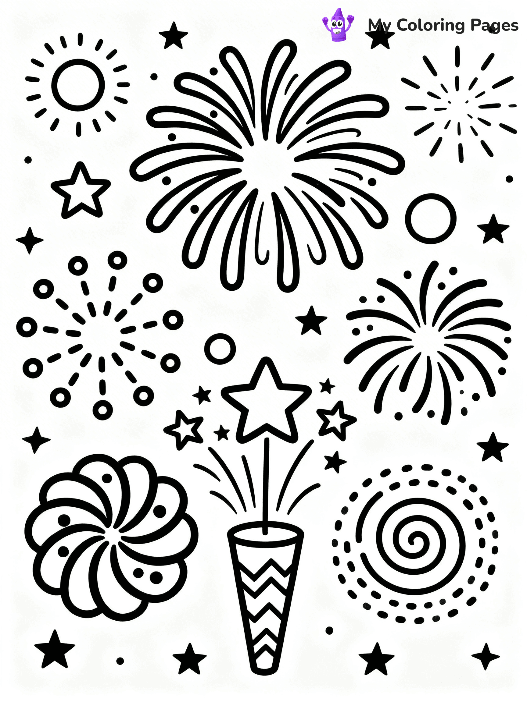 Flame Coloring Pages - 39
