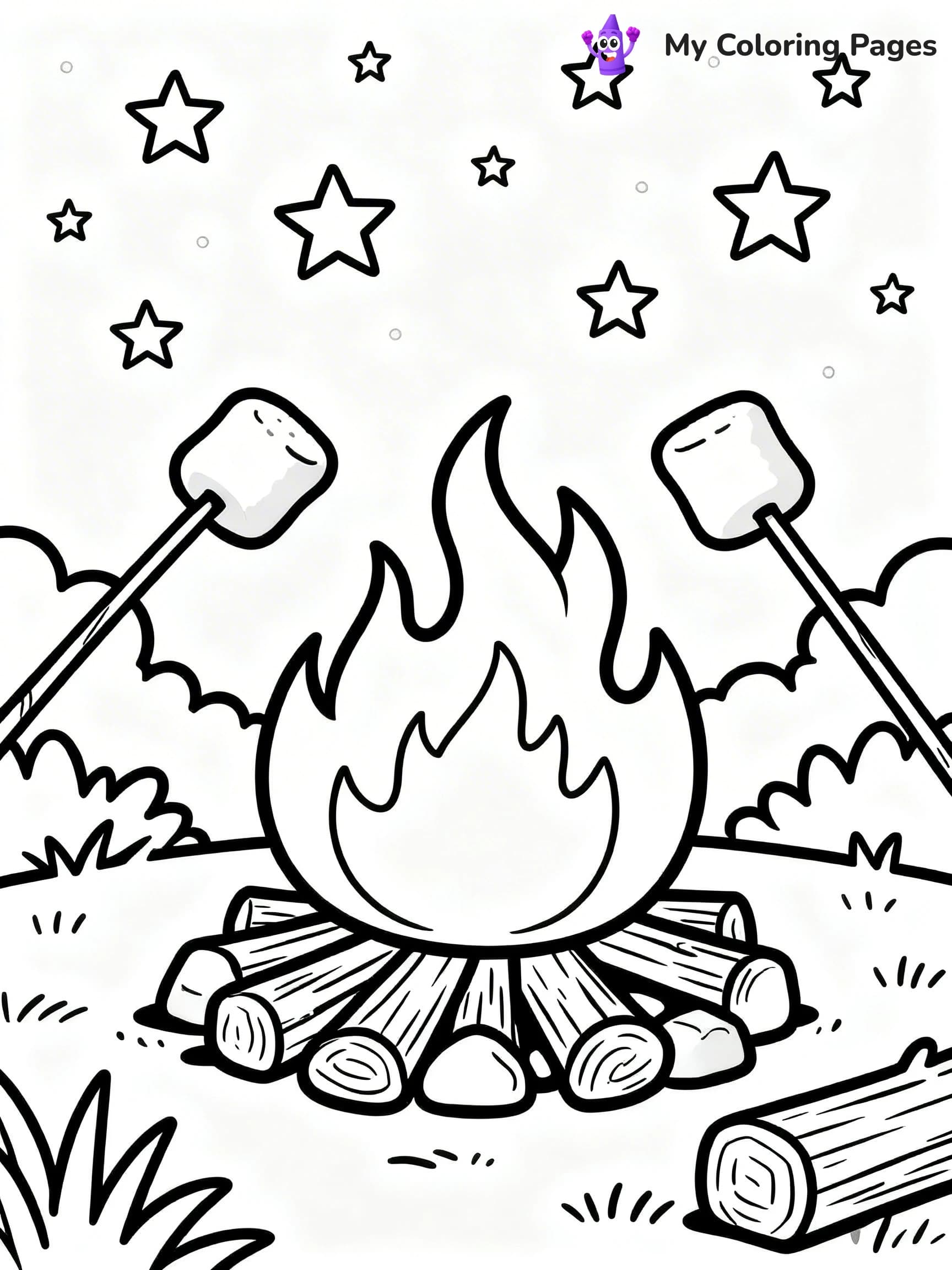 Flame Coloring Pages - 17