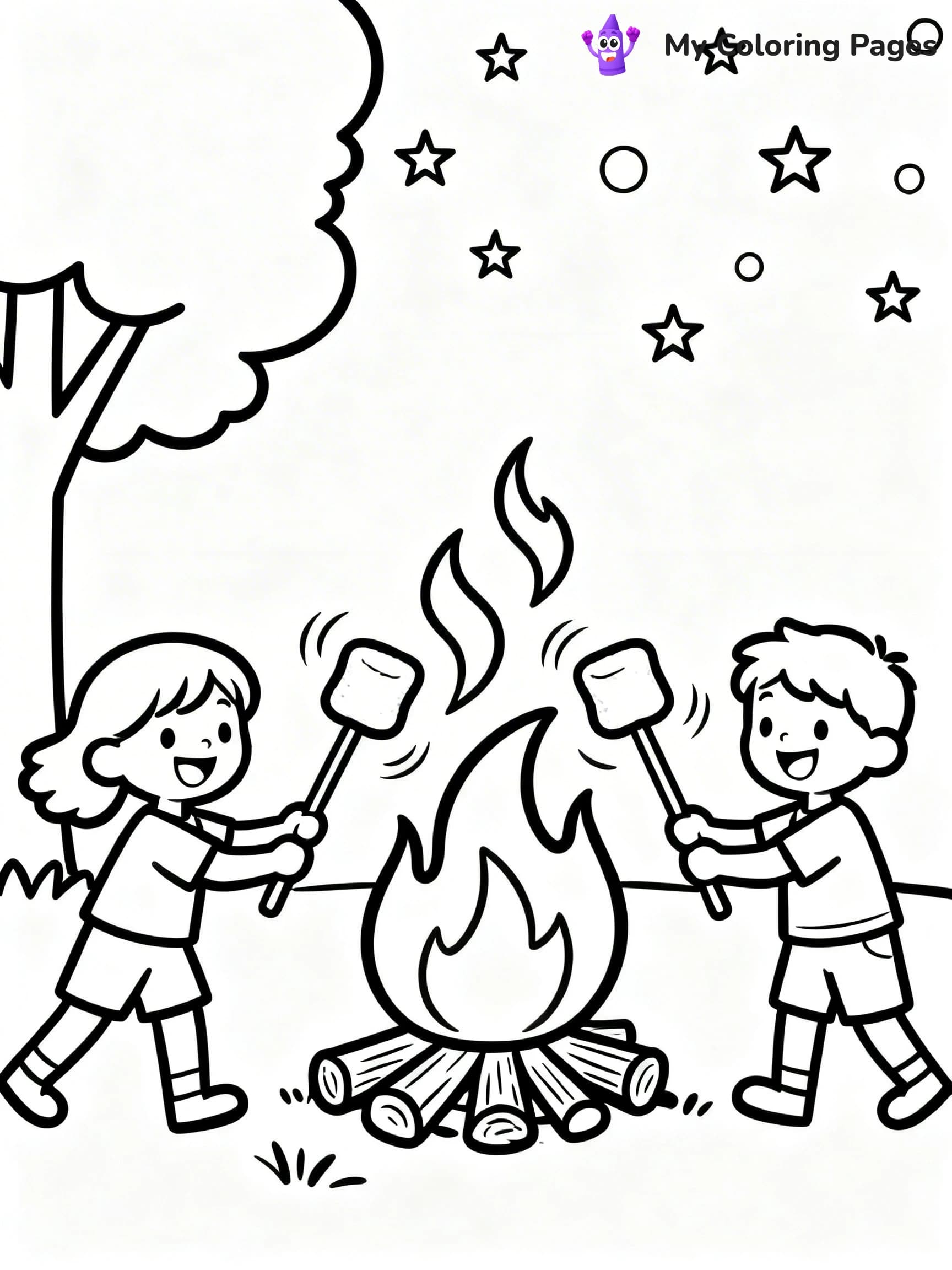 Flame Coloring Pages - 16