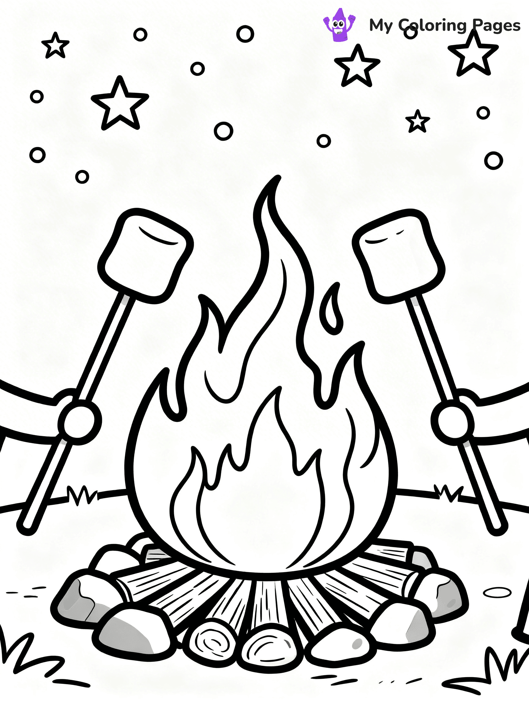 Flame Coloring Pages - 14