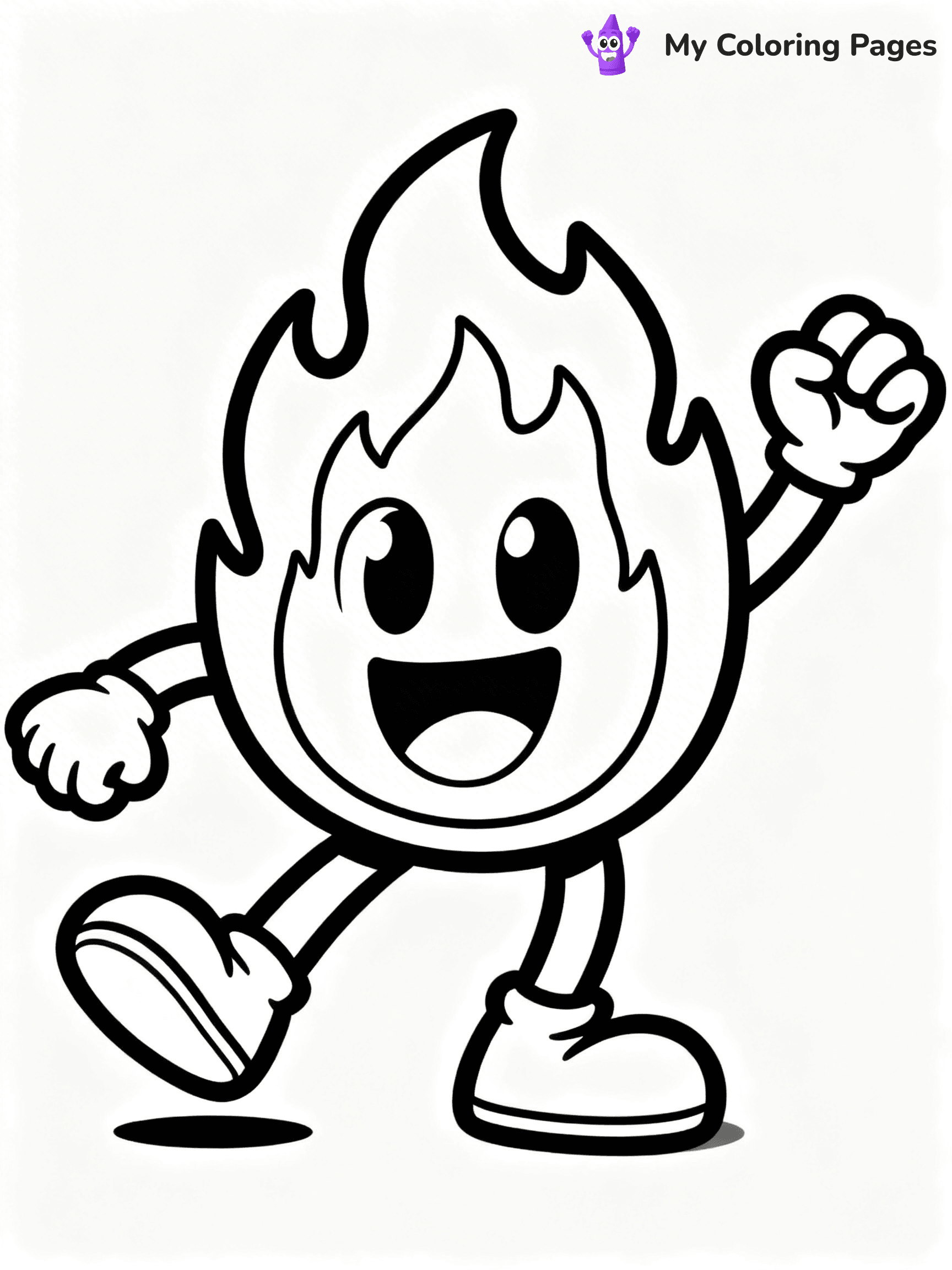 Flame Coloring Pages - 13