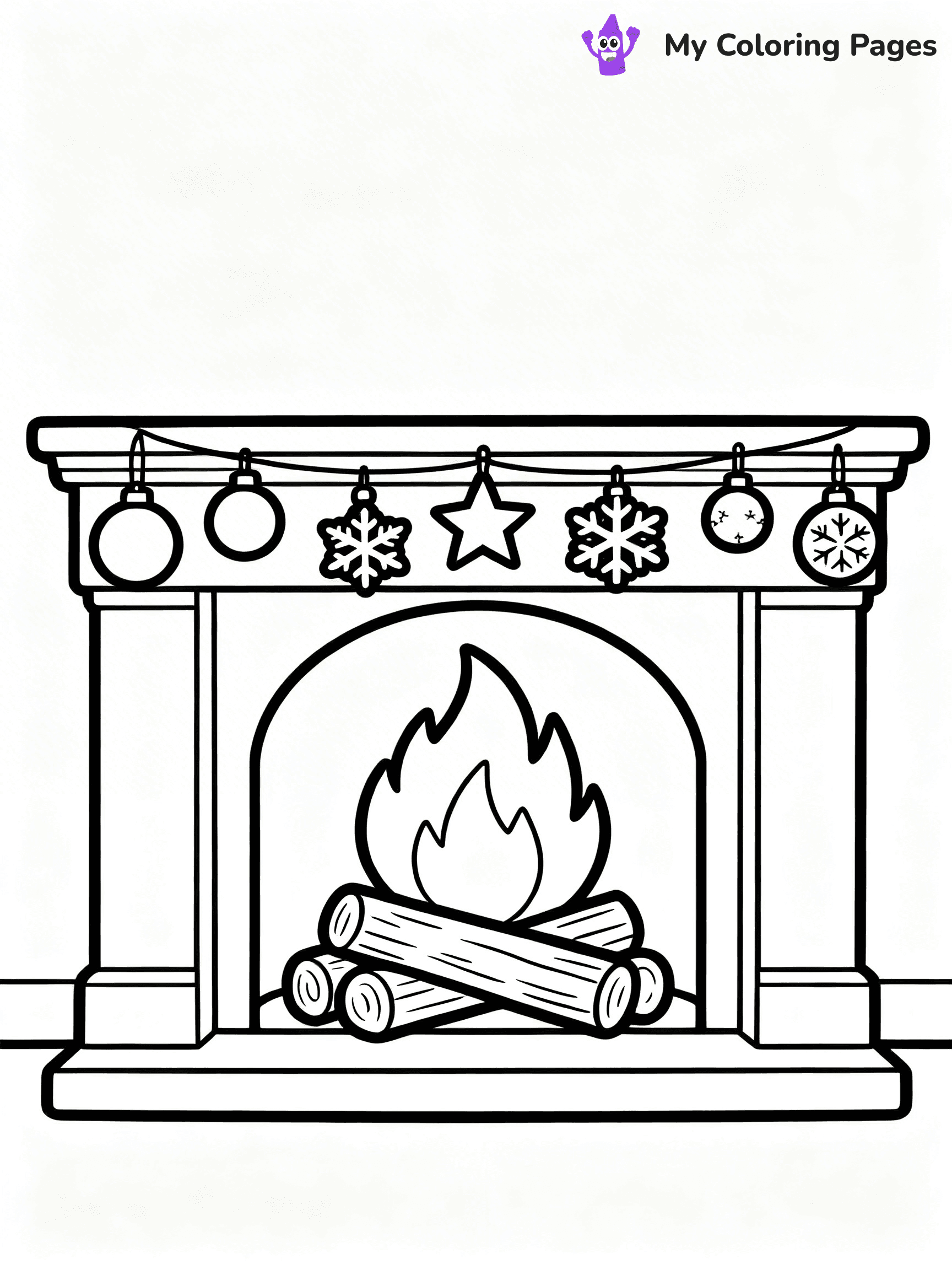 Flame Coloring Pages - 6