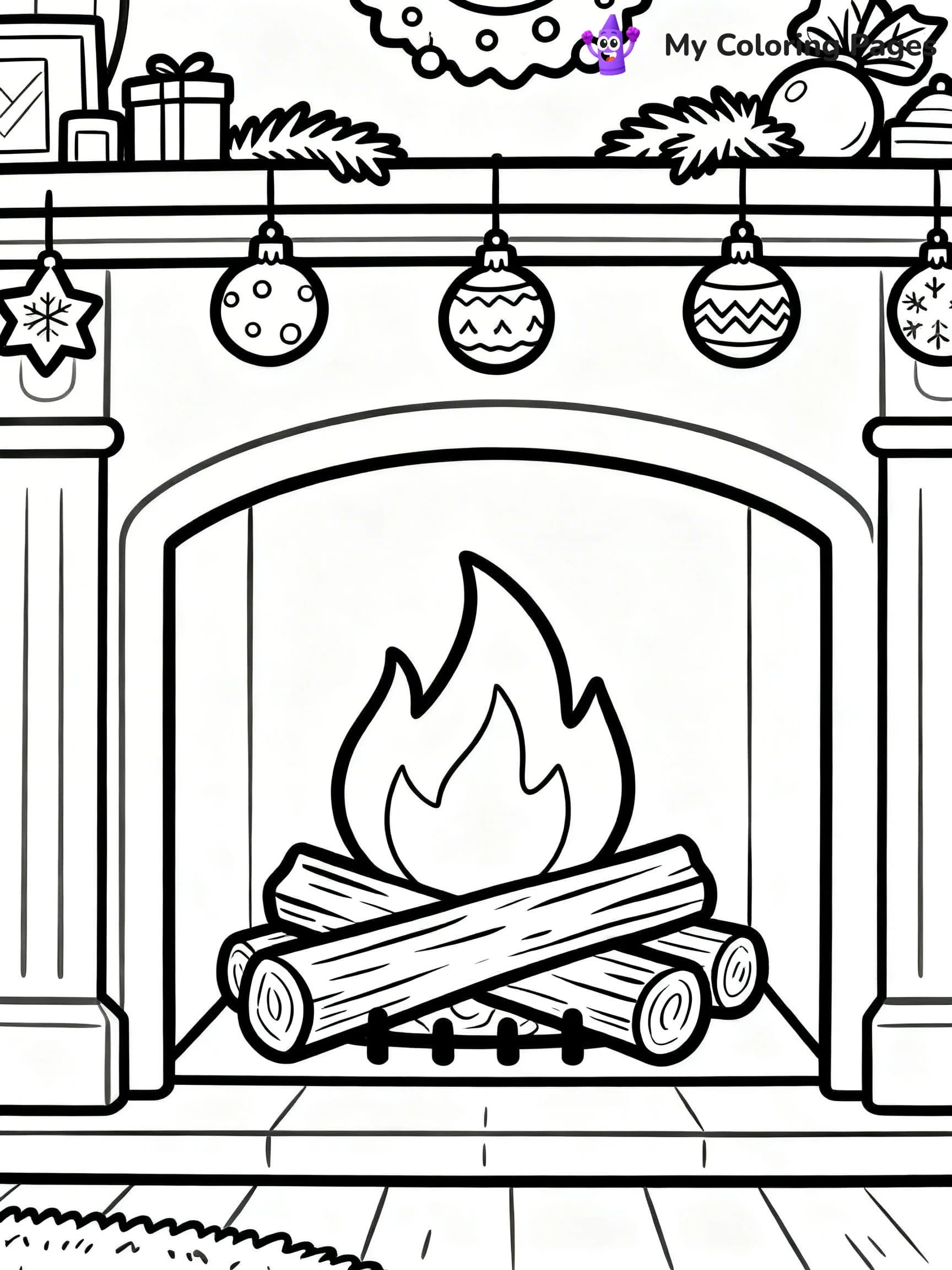 Flame Coloring Pages - 5