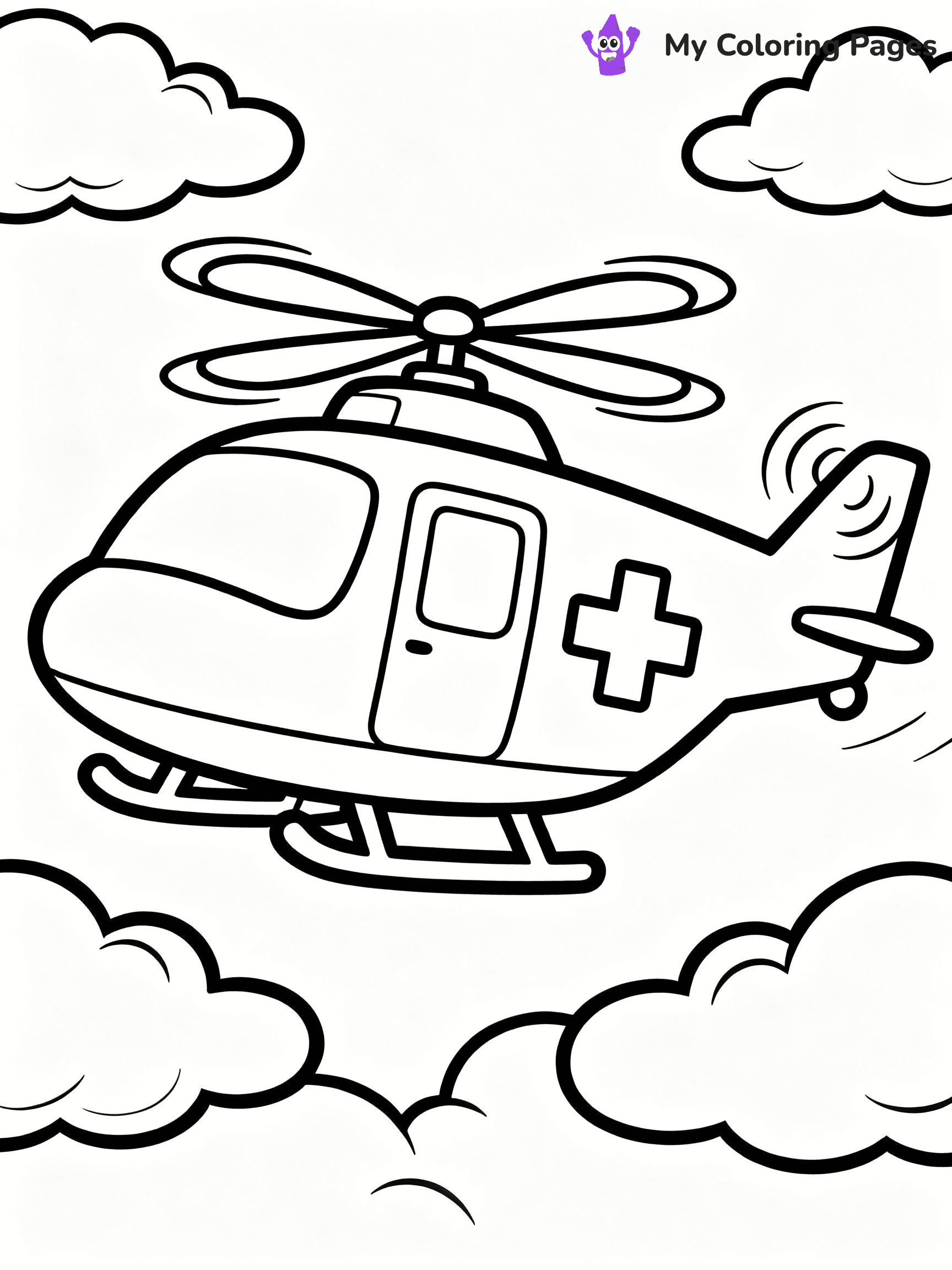 Ambulance Coloring Pages - 34