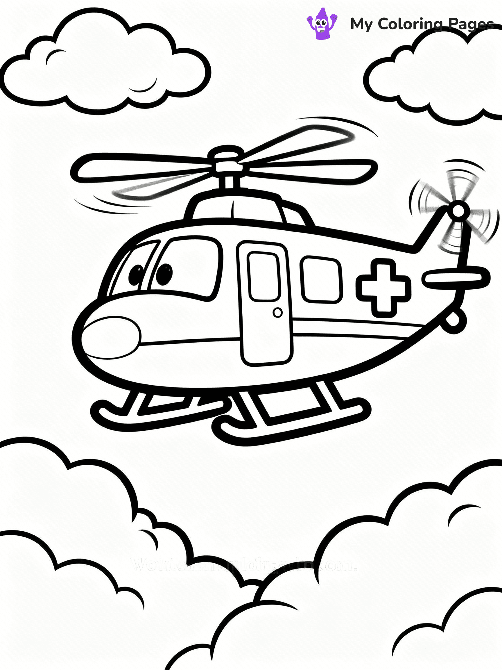Ambulance Coloring Pages - 33