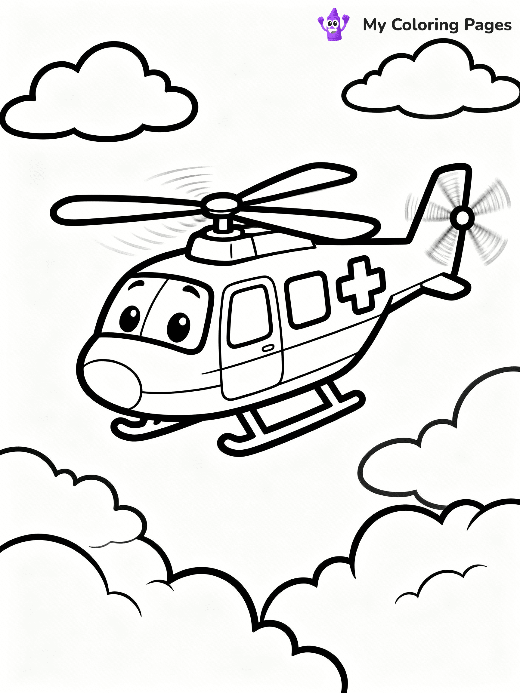 Ambulance Coloring Pages - 25