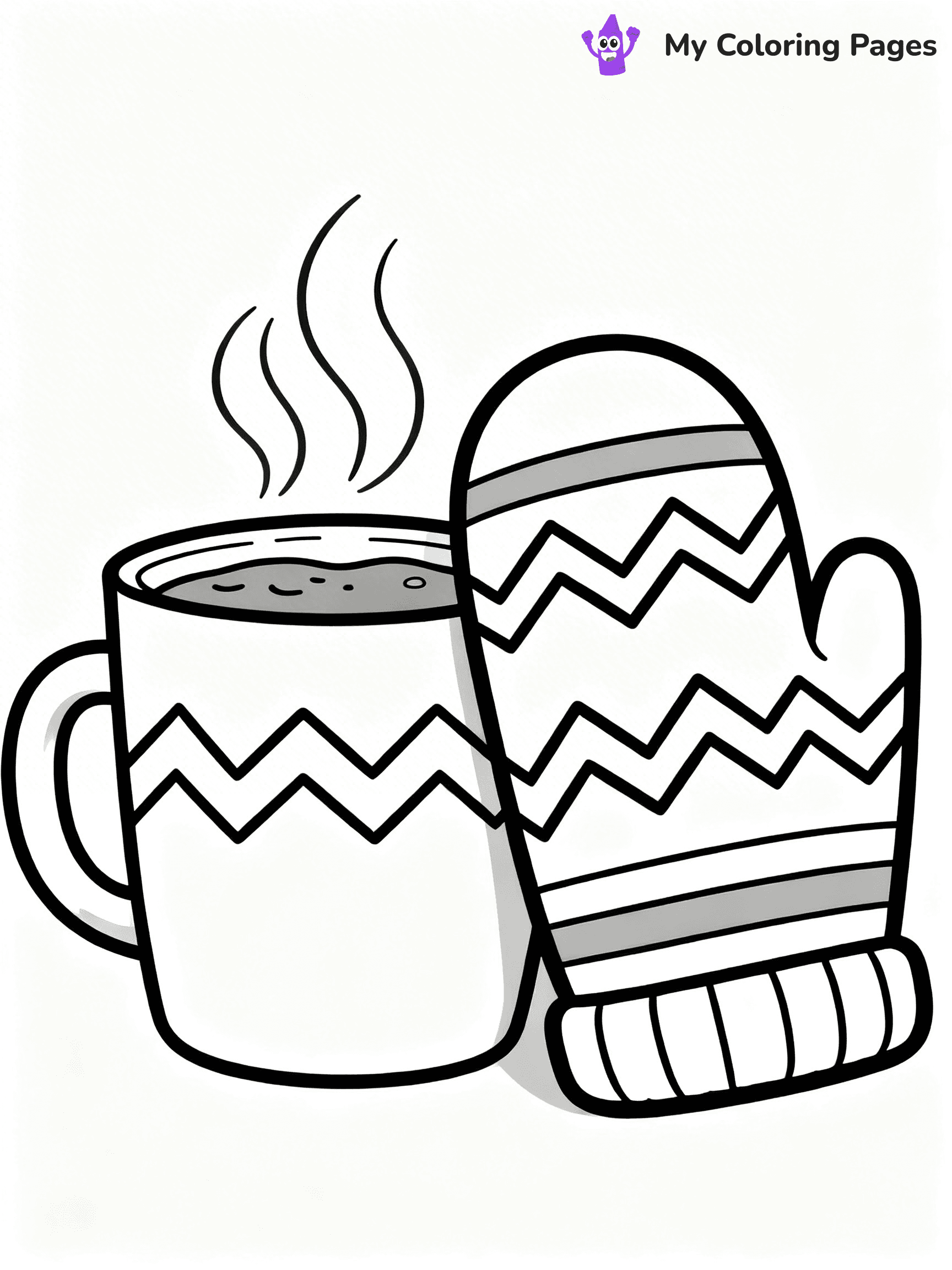 Mitten Coloring Pages - 43