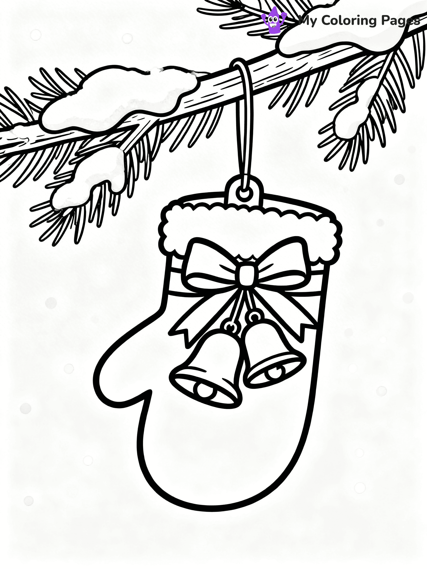 Mitten Coloring Pages - 31