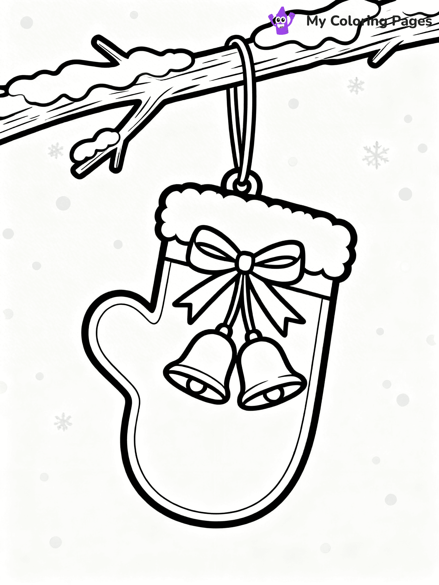 Mitten Coloring Pages - 29