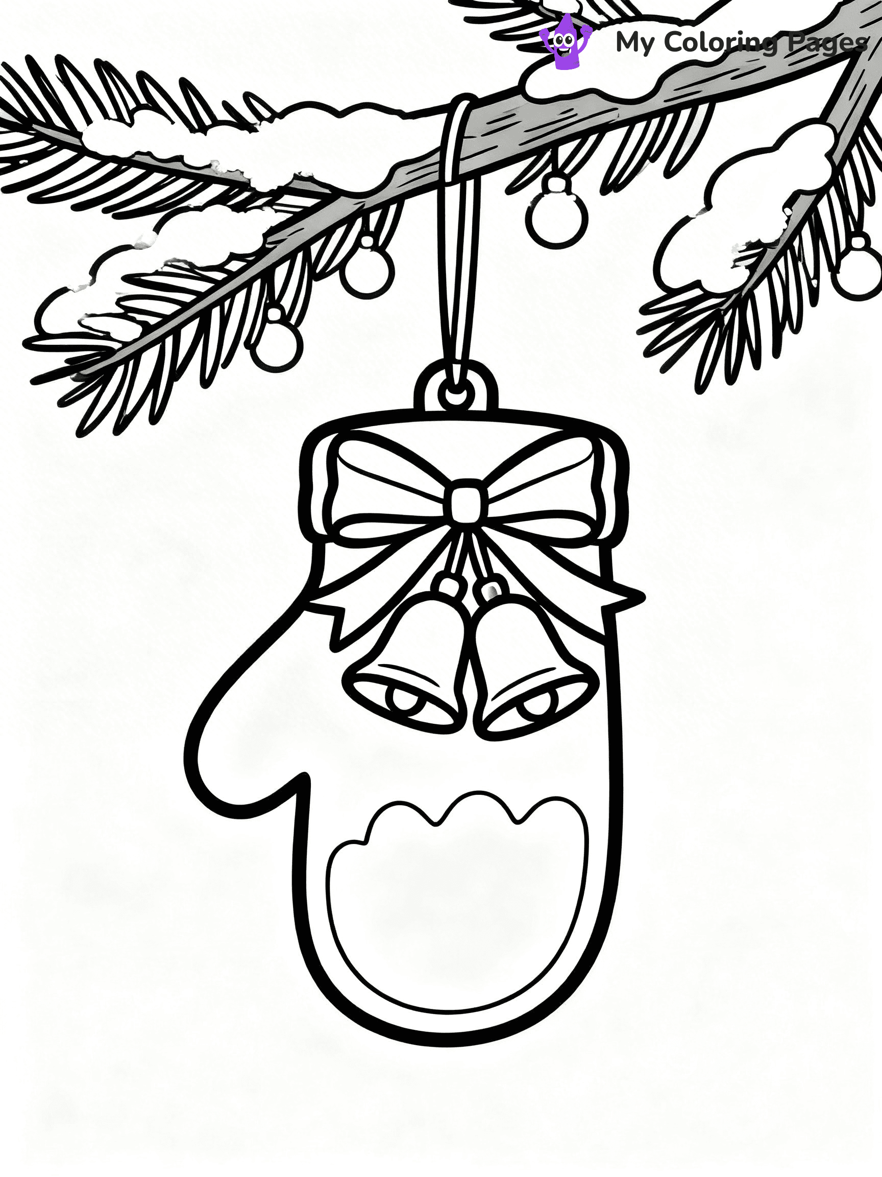 Mitten Coloring Pages - 27