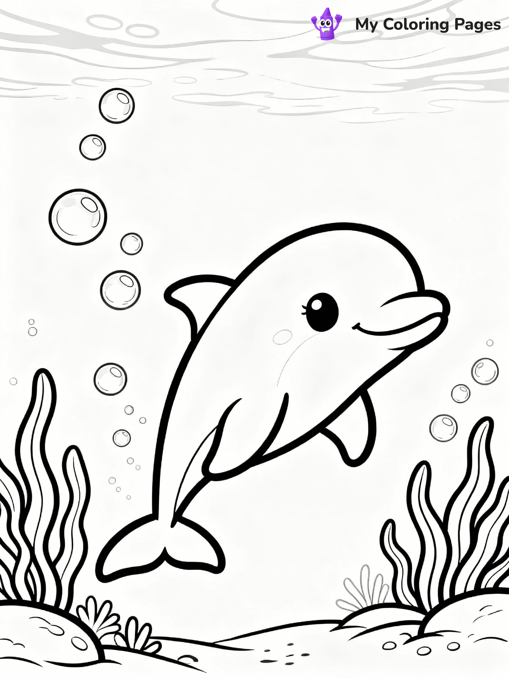 Dolphin Coloring Pages - 26