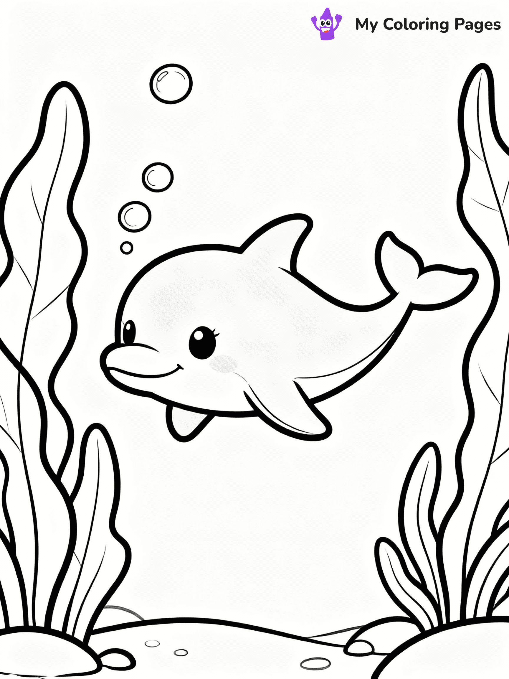 Dolphin Coloring Pages - 14