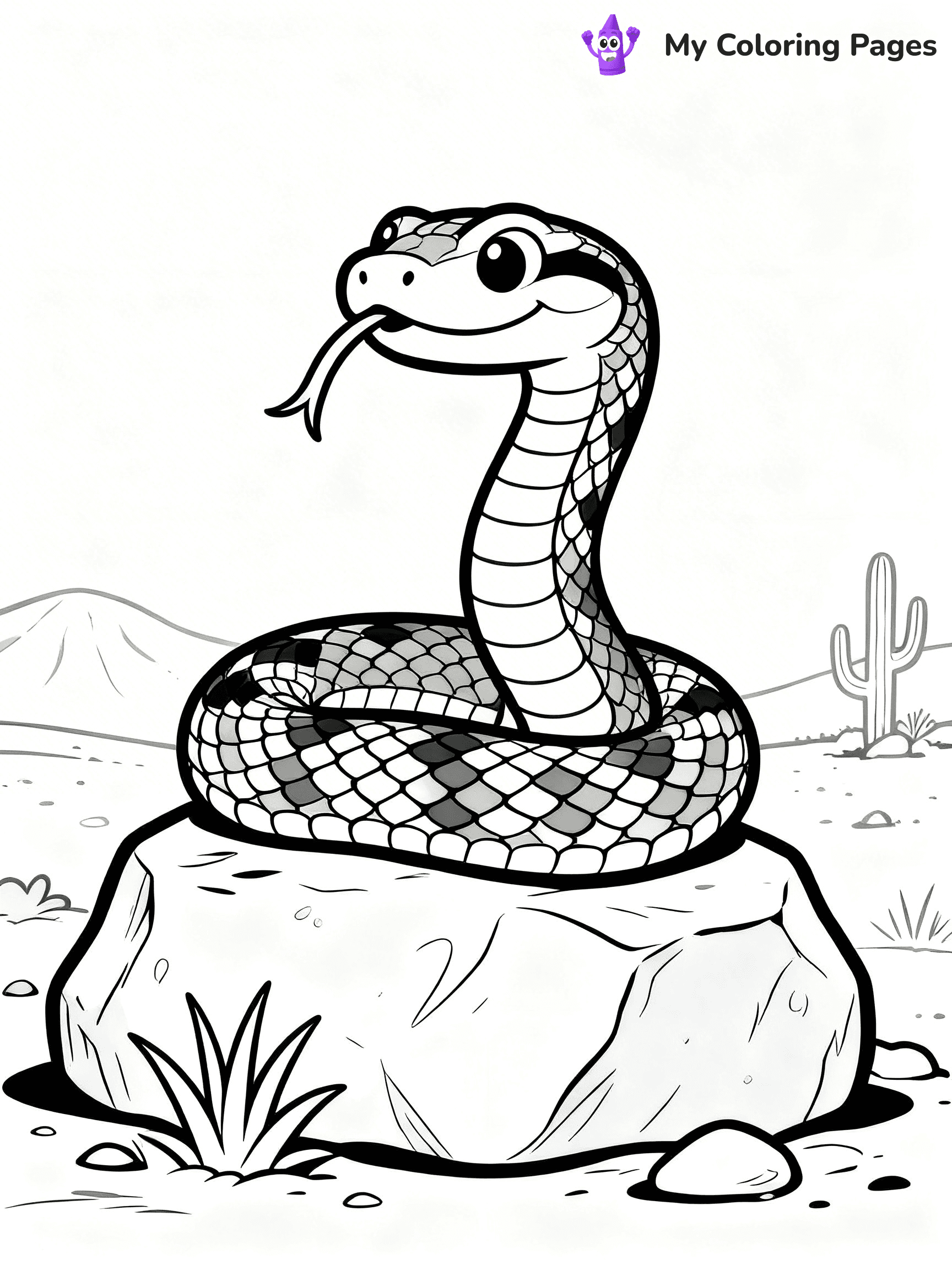 Rattlesnake Coloring Pages - 27