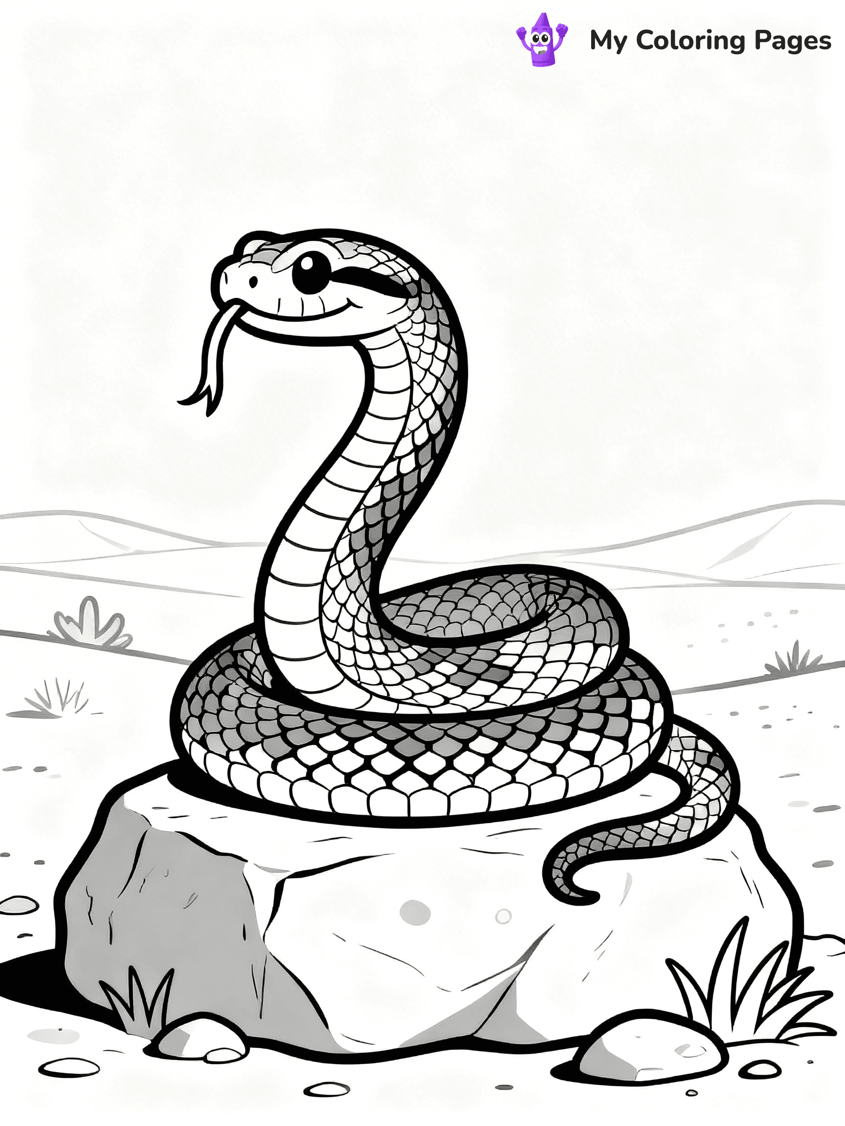 Rattlesnake Coloring Pages - 21