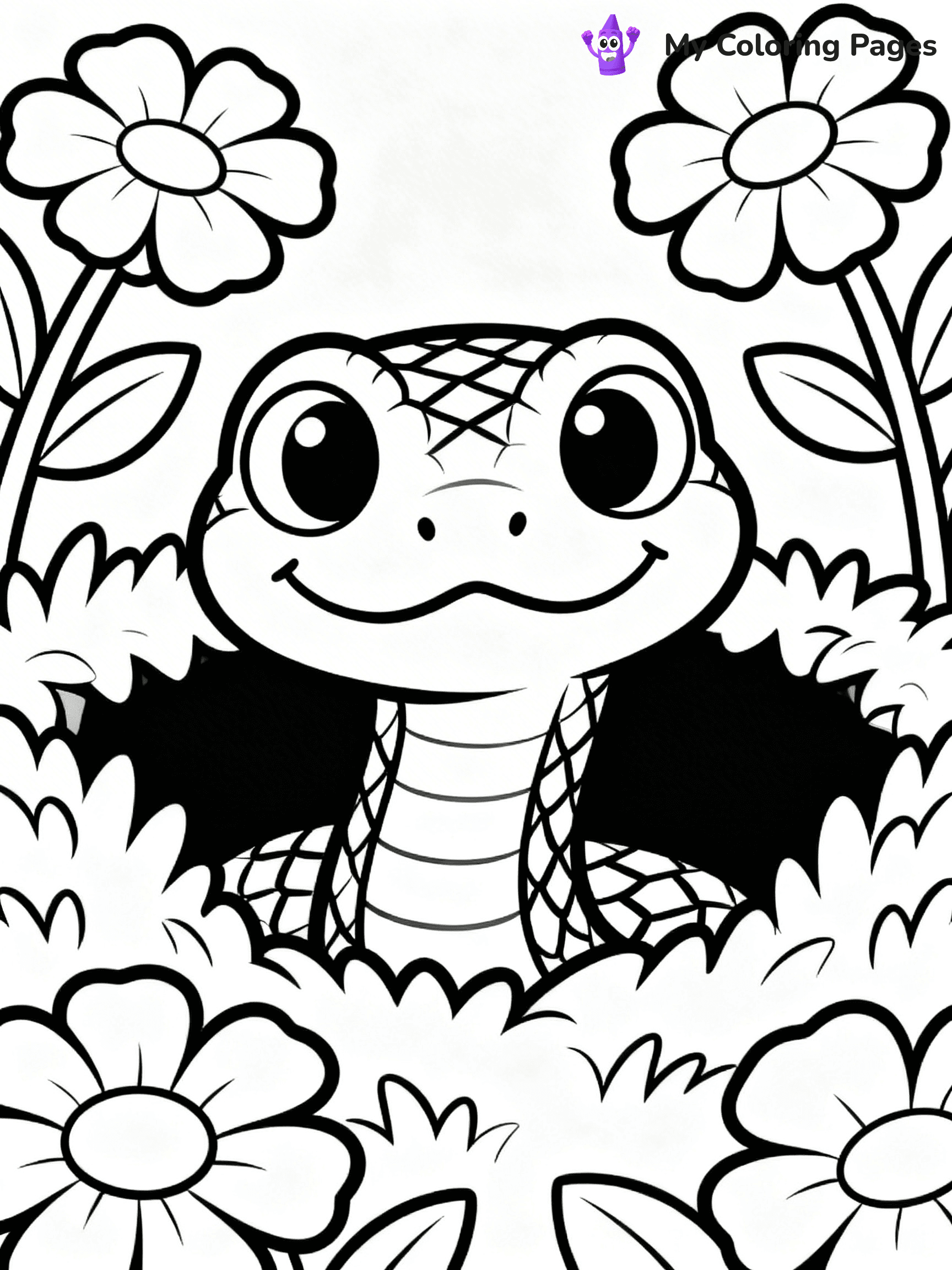 Rattlesnake Coloring Pages - 4