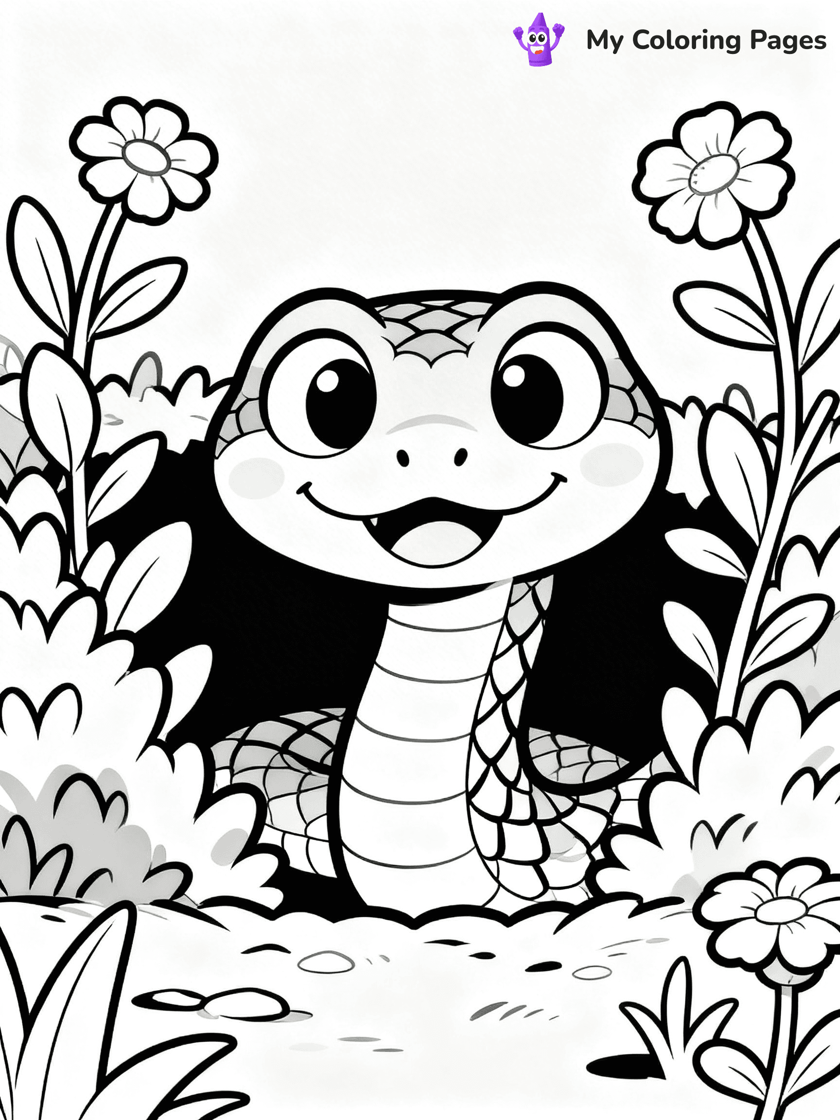 Rattlesnake Coloring Pages - 3