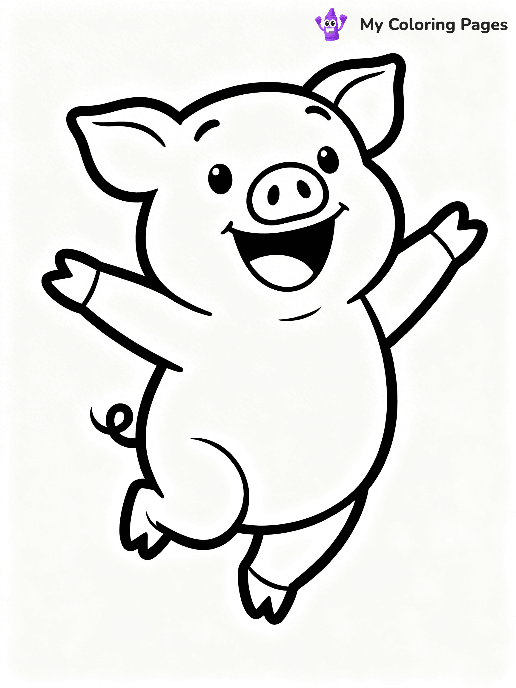Elephant and Piggie Coloring Pages - 21