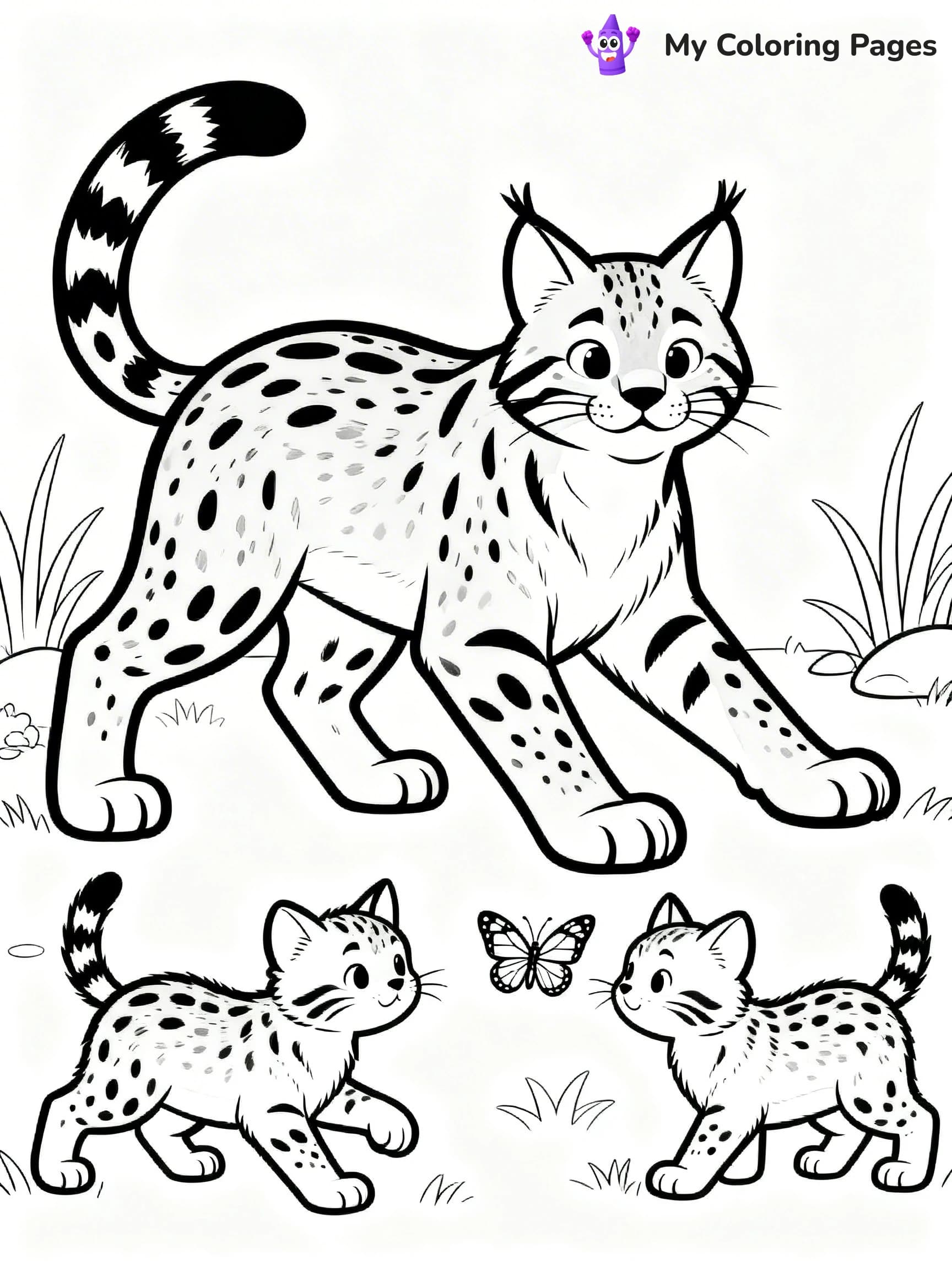 Bobcat Coloring Pages - 24
