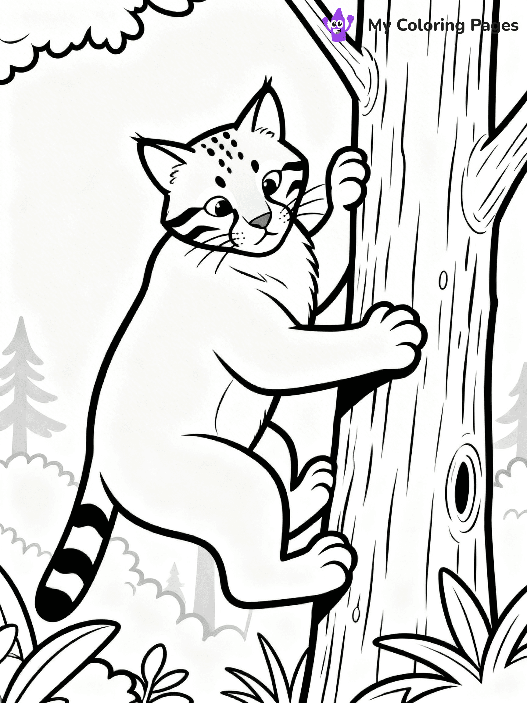 Bobcat Coloring Pages - 18
