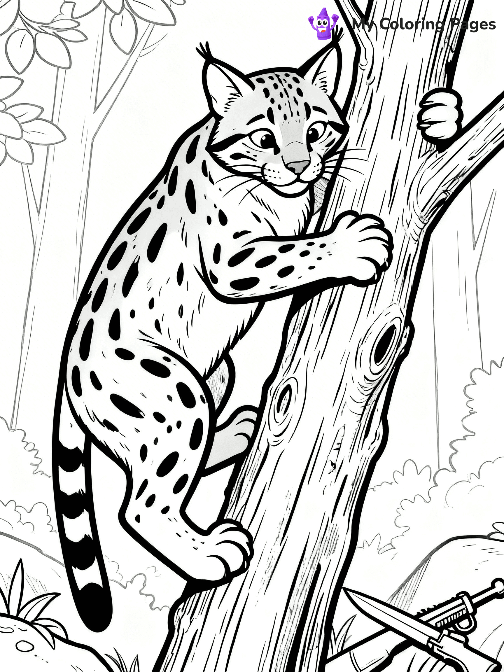 Bobcat Coloring Pages - 14