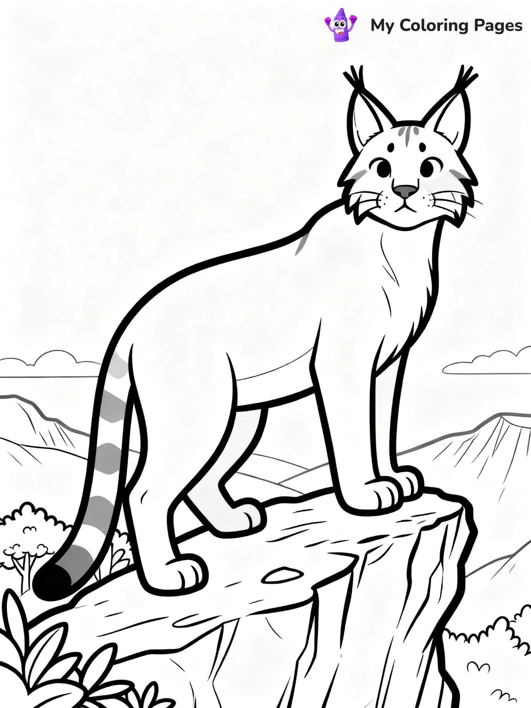 Bobcat Coloring Pages - 13