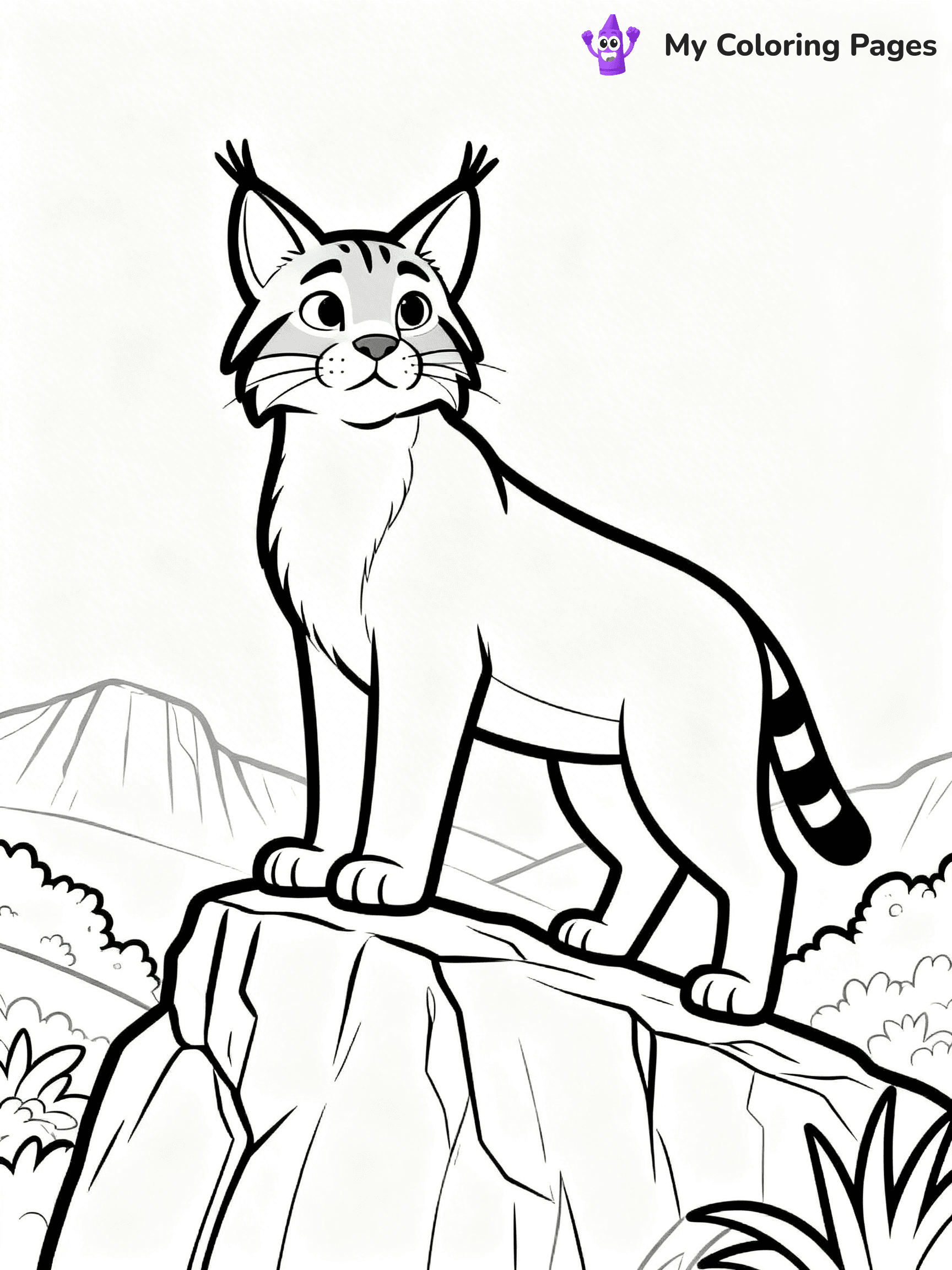 Bobcat Coloring Pages - 12