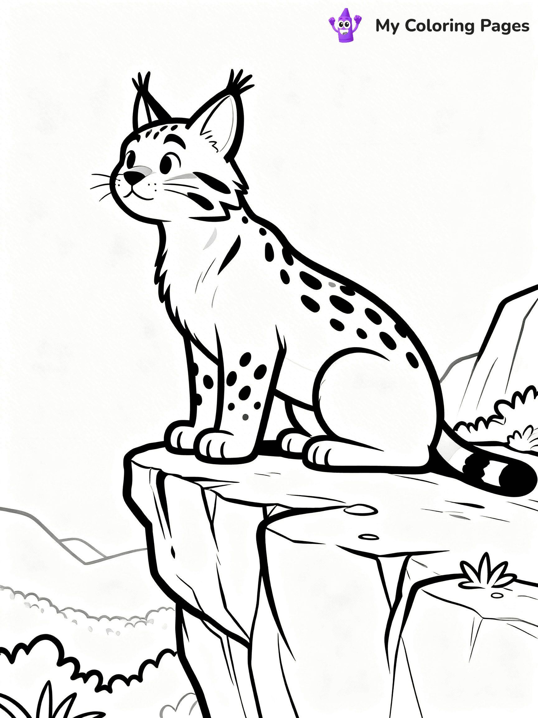 Bobcat Coloring Pages - 10