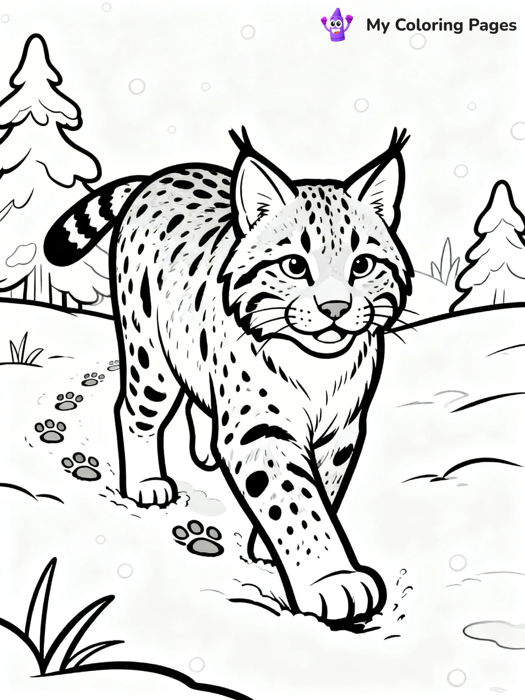 Bobcat Coloring Pages - 7