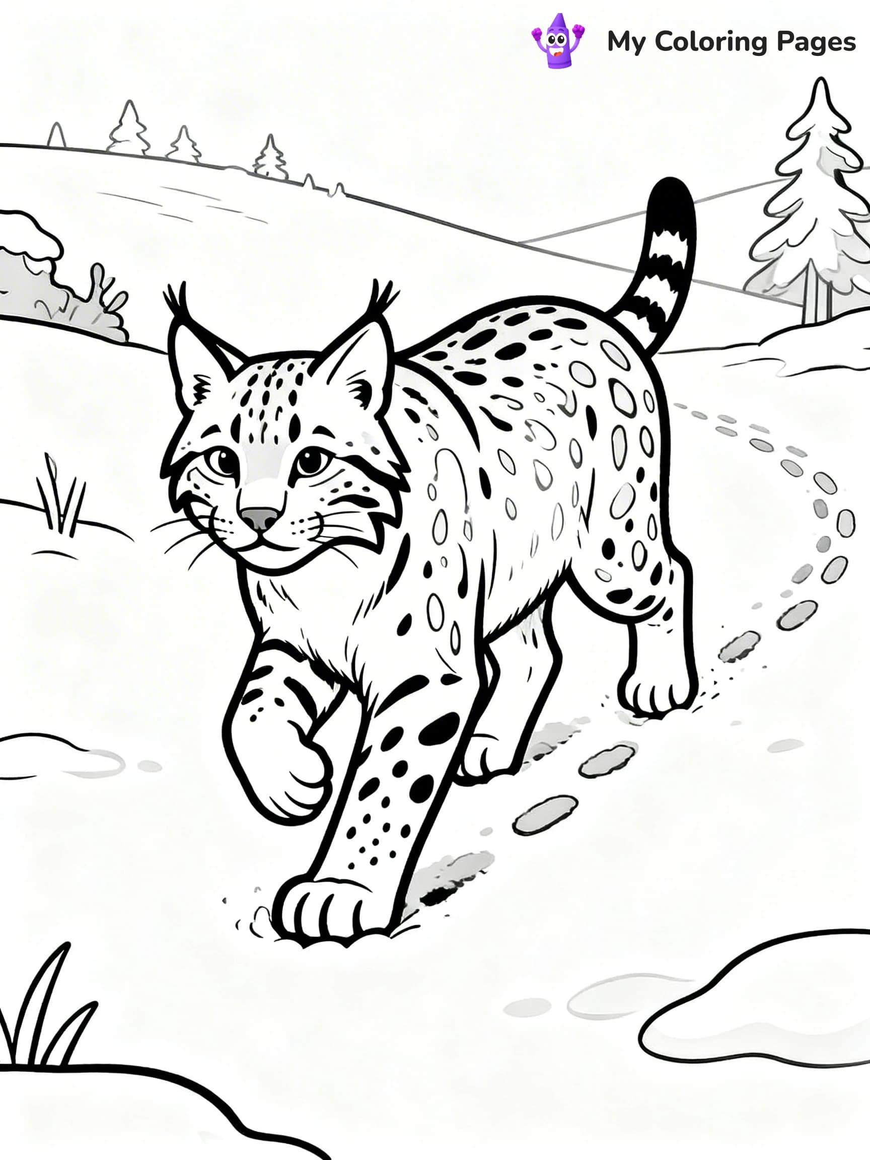 Bobcat Coloring Pages - 6
